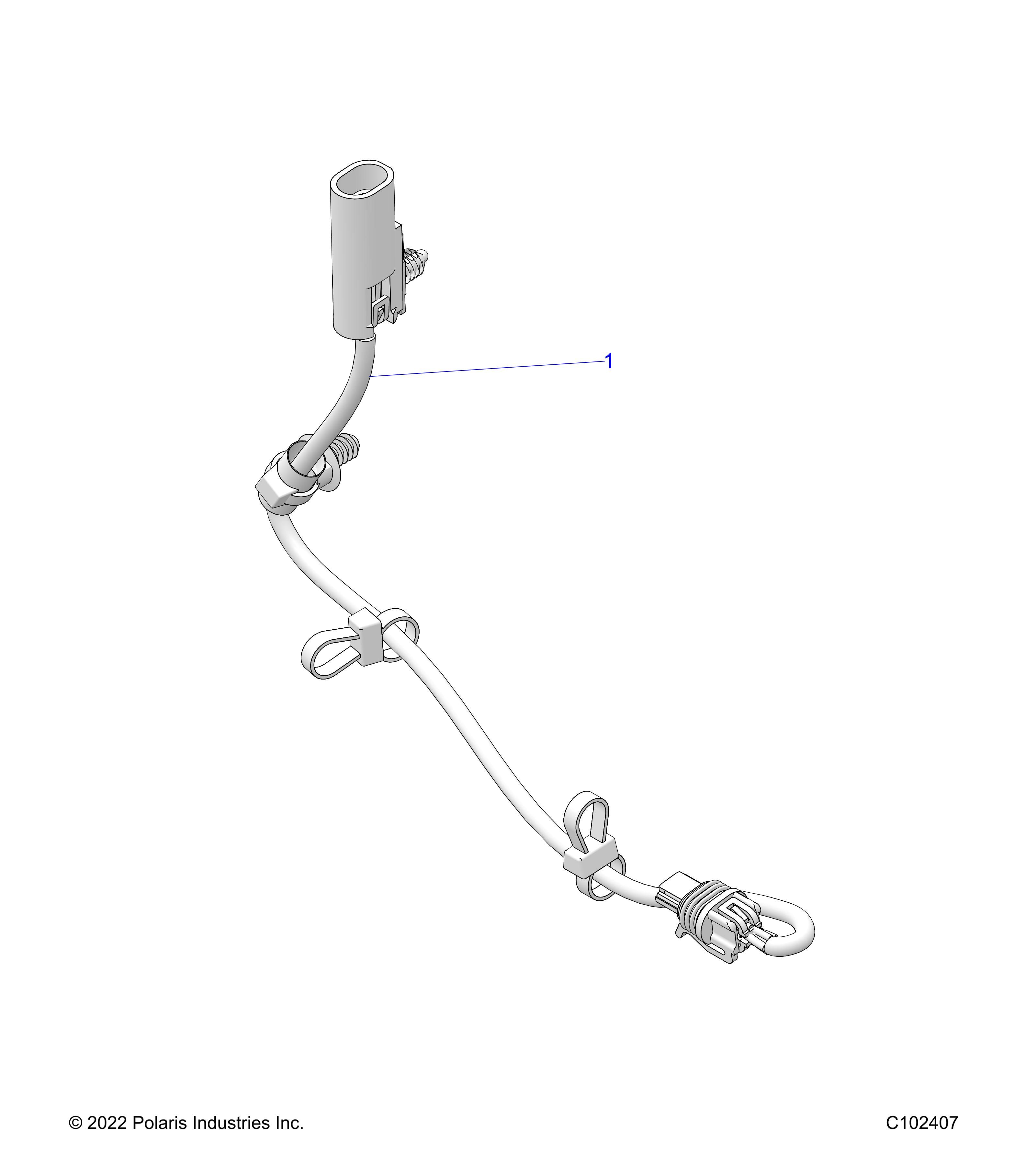 ELECTRIQUE POUR SPORTSMAN 450 HO UTL 50S R01 2023