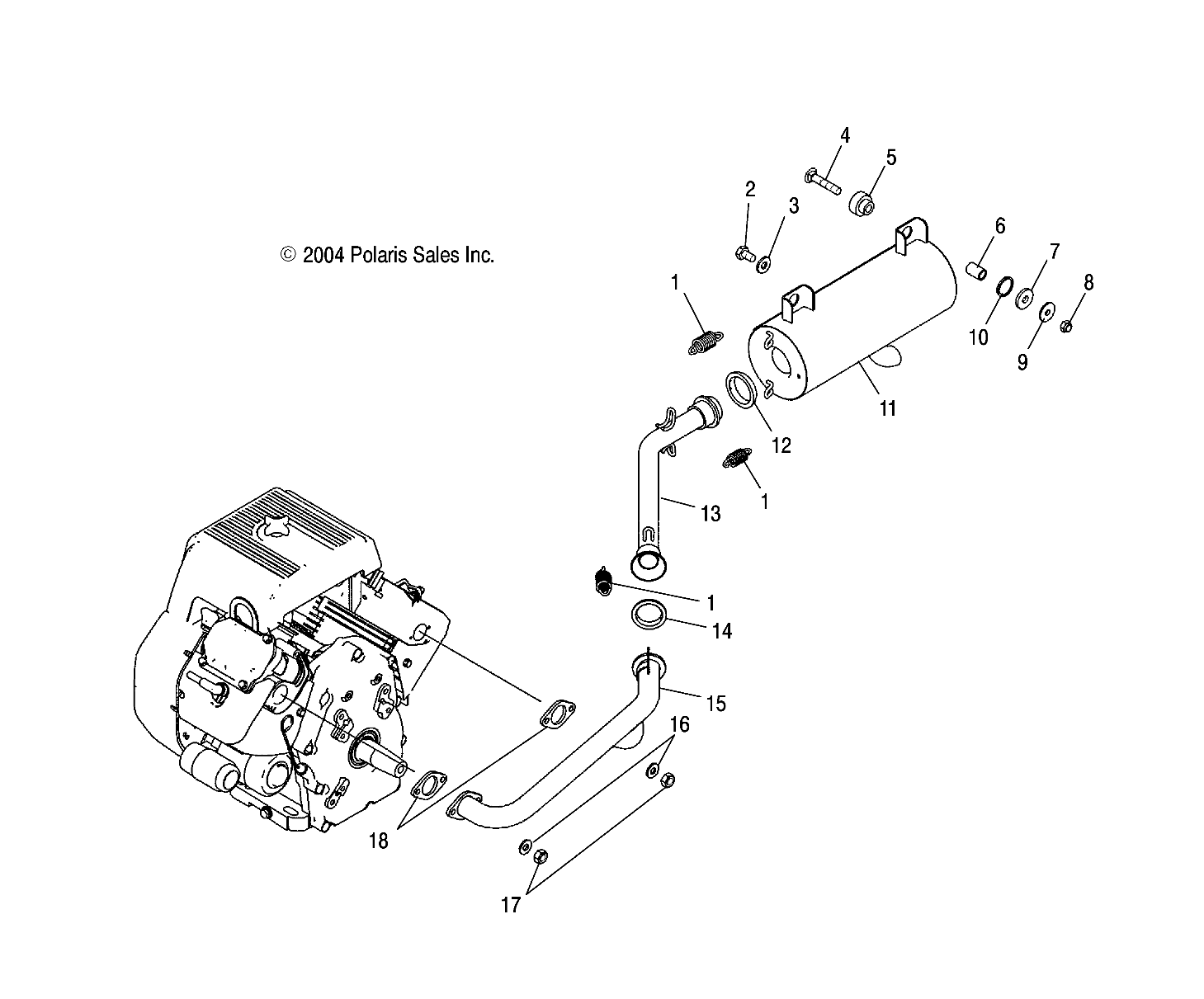 MOTEUR SYSTEME DECHAPPEMENT POUR RANGER TM 2005