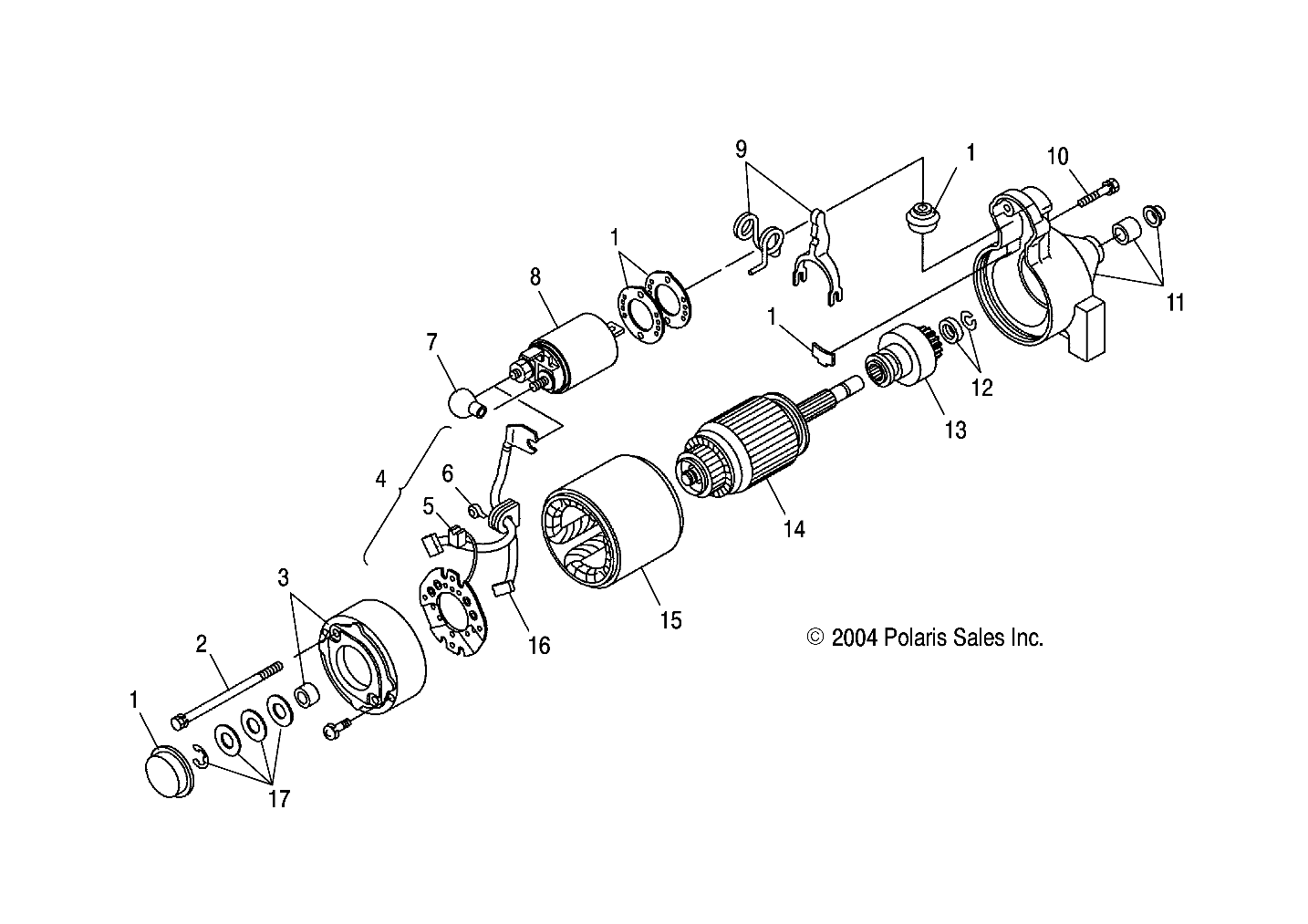 MOTEUR DEMARREUR POUR RANGER TM 2005