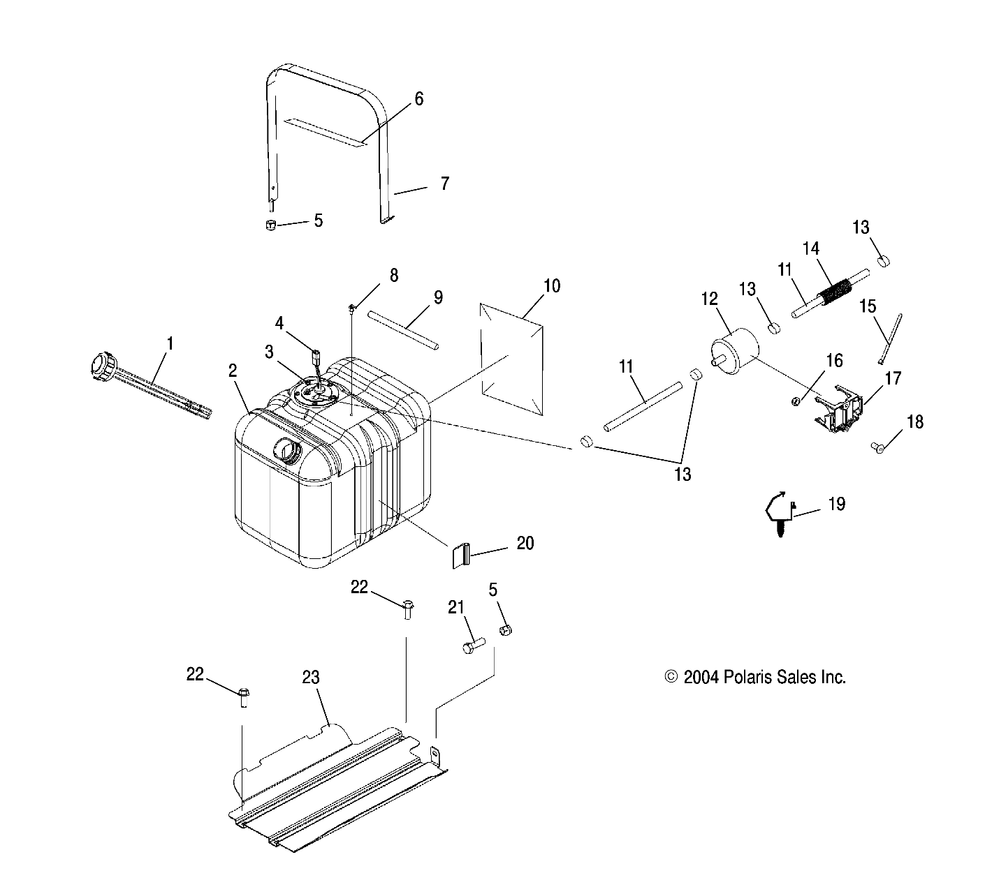 MOTEUR CIRCUIT DE CARBURANT POUR RANGER XP 2005