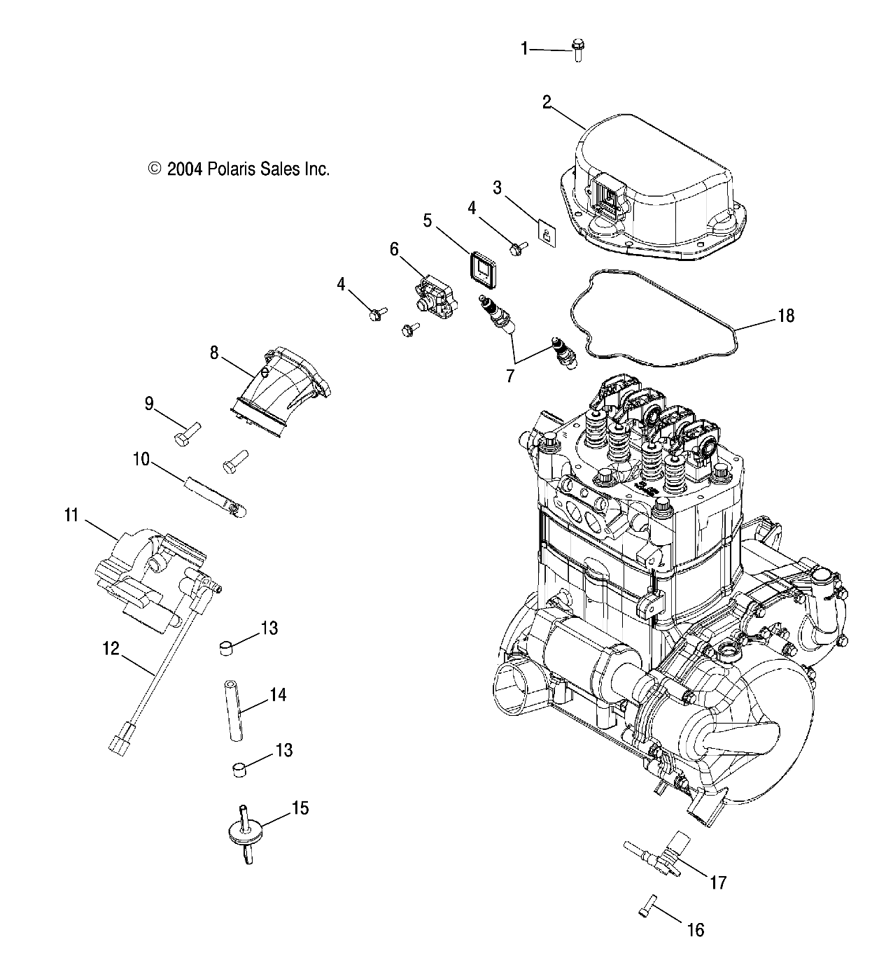 MOTEUR MONTAGE ACCELERATEUR POUR RANGER XP 2005