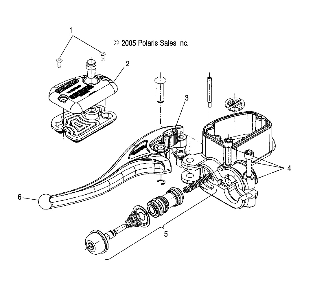 COMMANDES COMMANDES POUR SPORTSMAN 700 EFI 2005