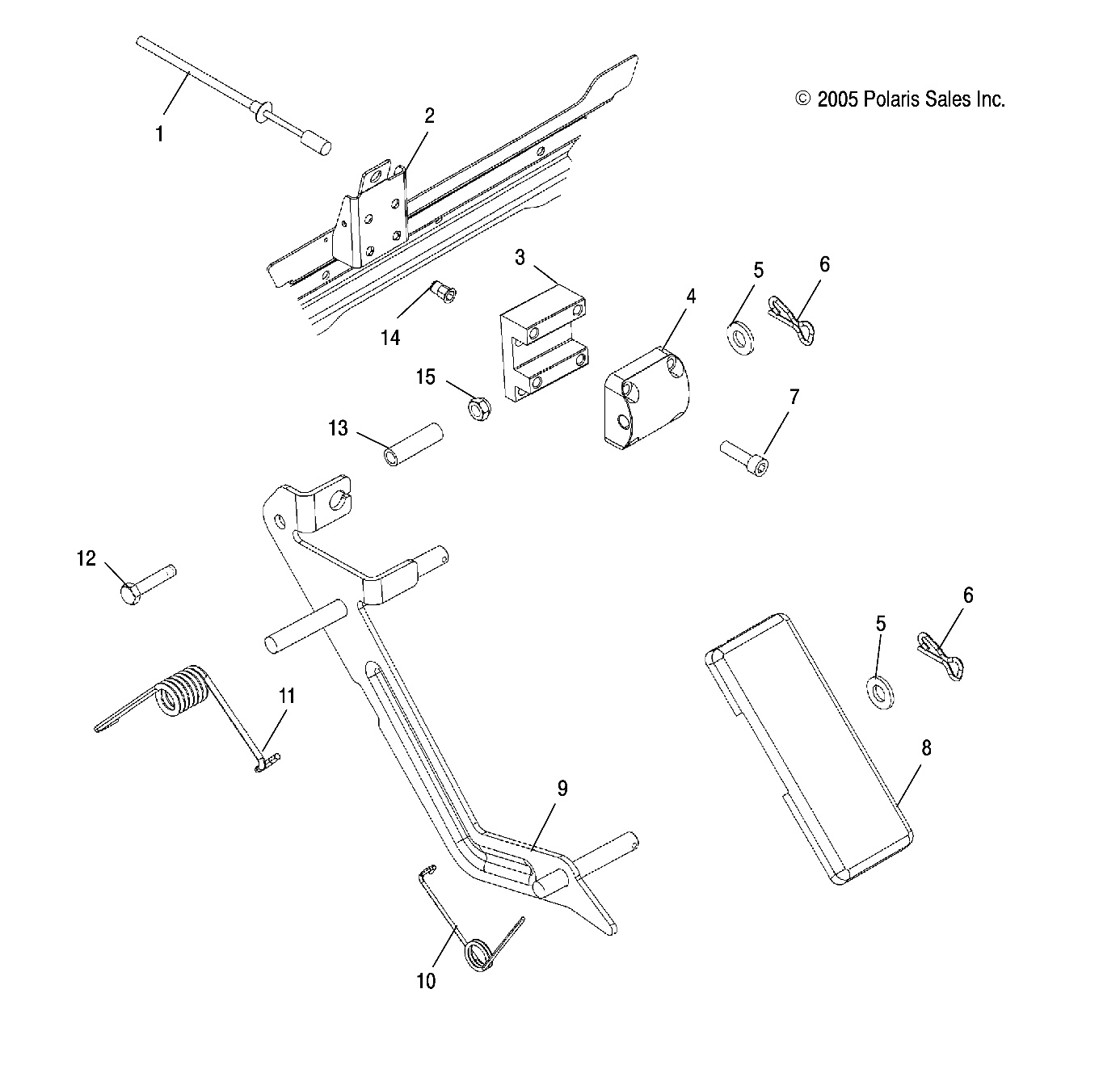 MOTEUR ACCELERATEUR POUR RANGER XP 4X4 700 2006