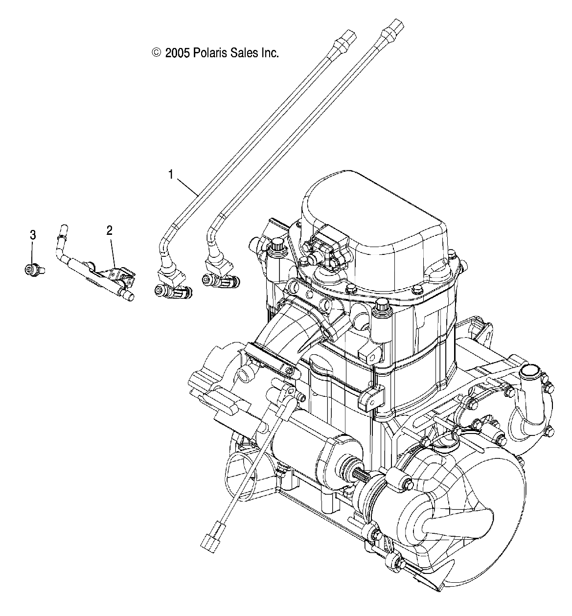 MOTEUR INJECTEUR DE CARBURANT POUR RANGER 4X4 700 EFILE 2007