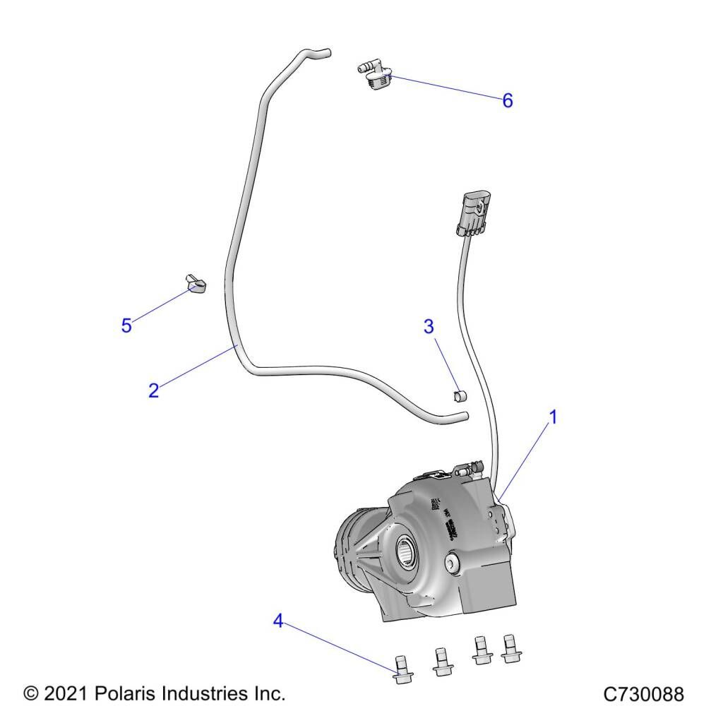 TRANSMISSION POUR RANGER 570 EPS MD EU5 3PC INT L R01 2023