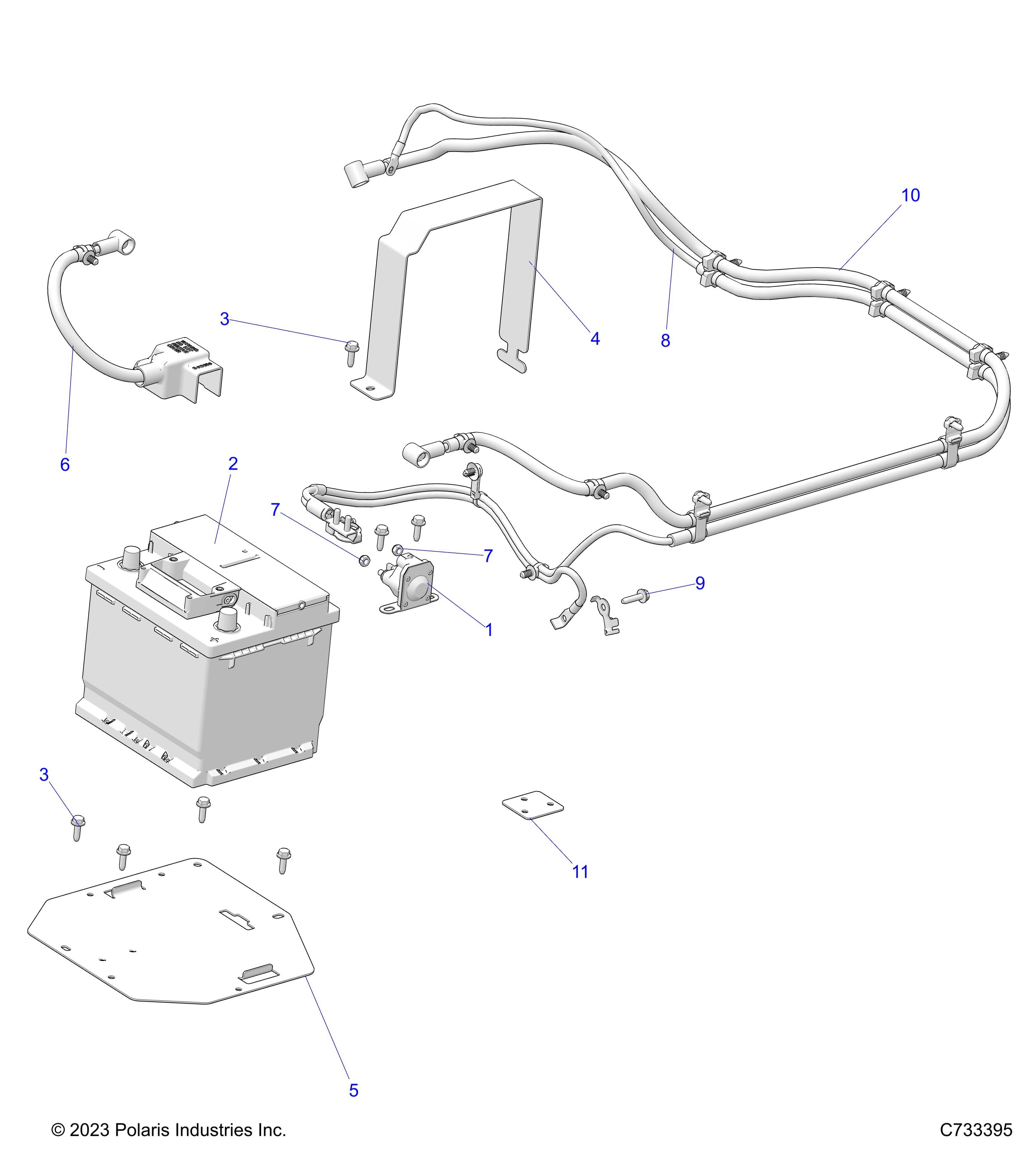 ELECTRIQUE BATTERIE POUR RANGER 570 2025