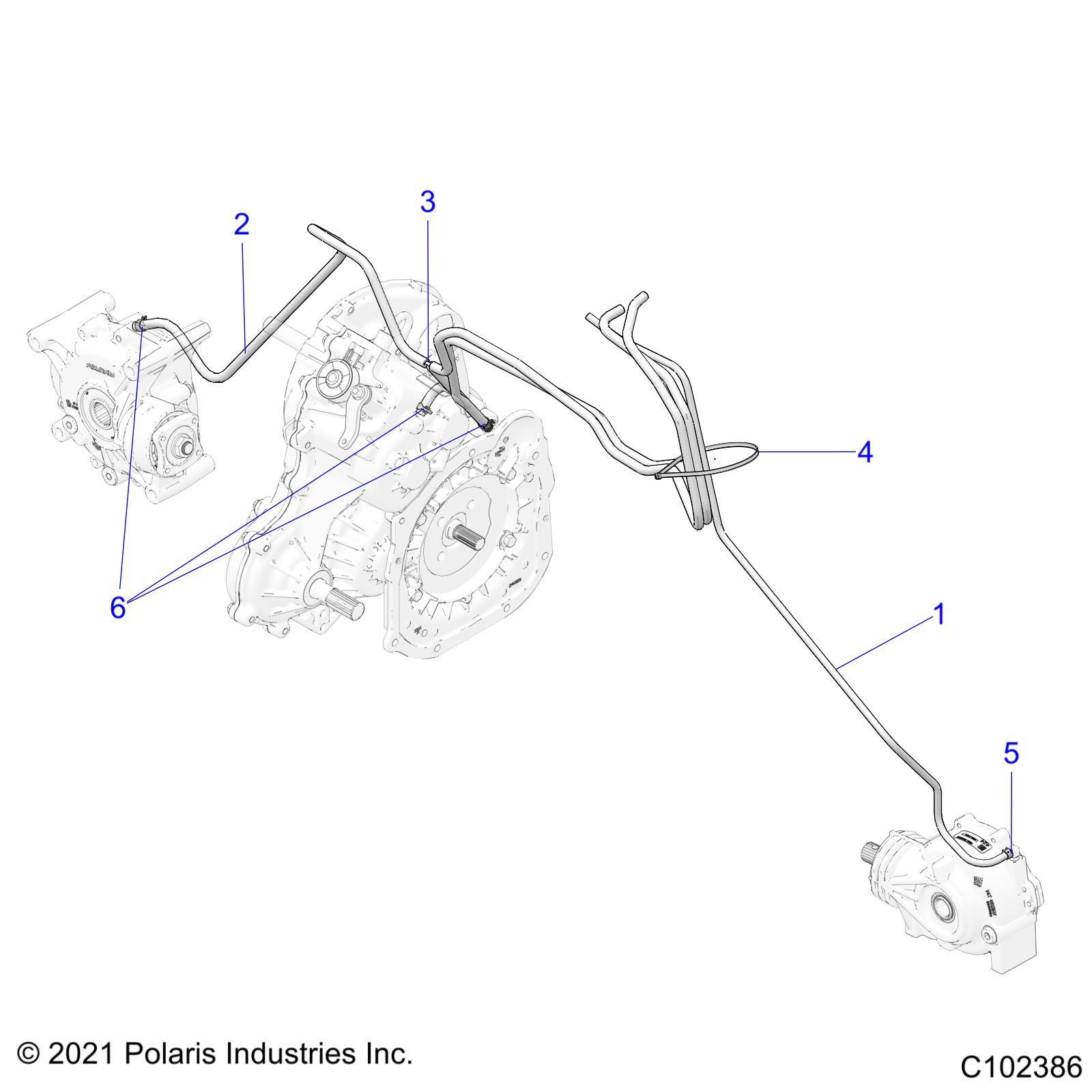 TRANSMISSION VENTILATION DU SYSTEME DENTRAINEMENT POUR SPORTSMAN XP 1000 55 49S R02 2023