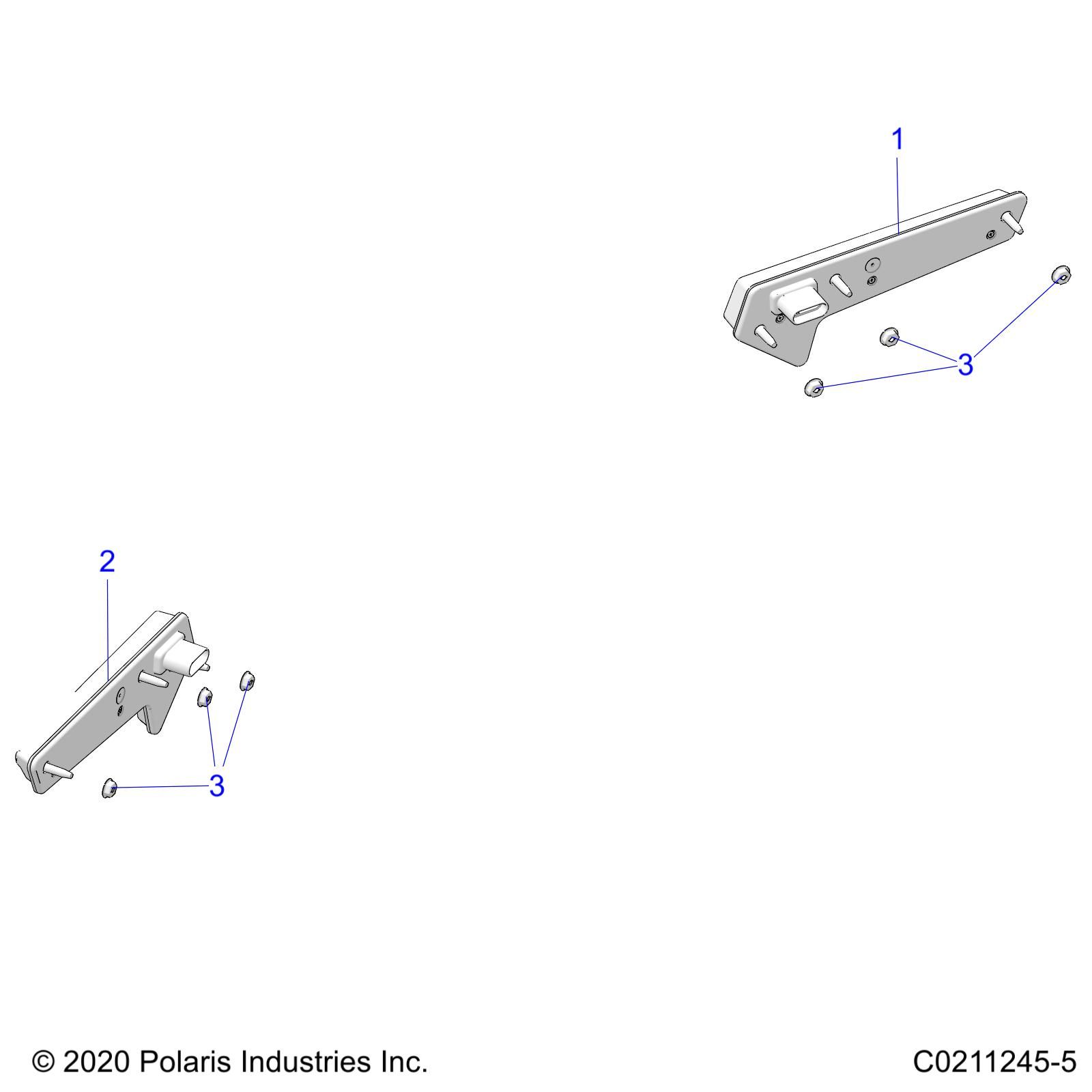 ELECTRIQUE FEUX ARRIERES POUR SPORTSMAN 450 HO EPS 2021