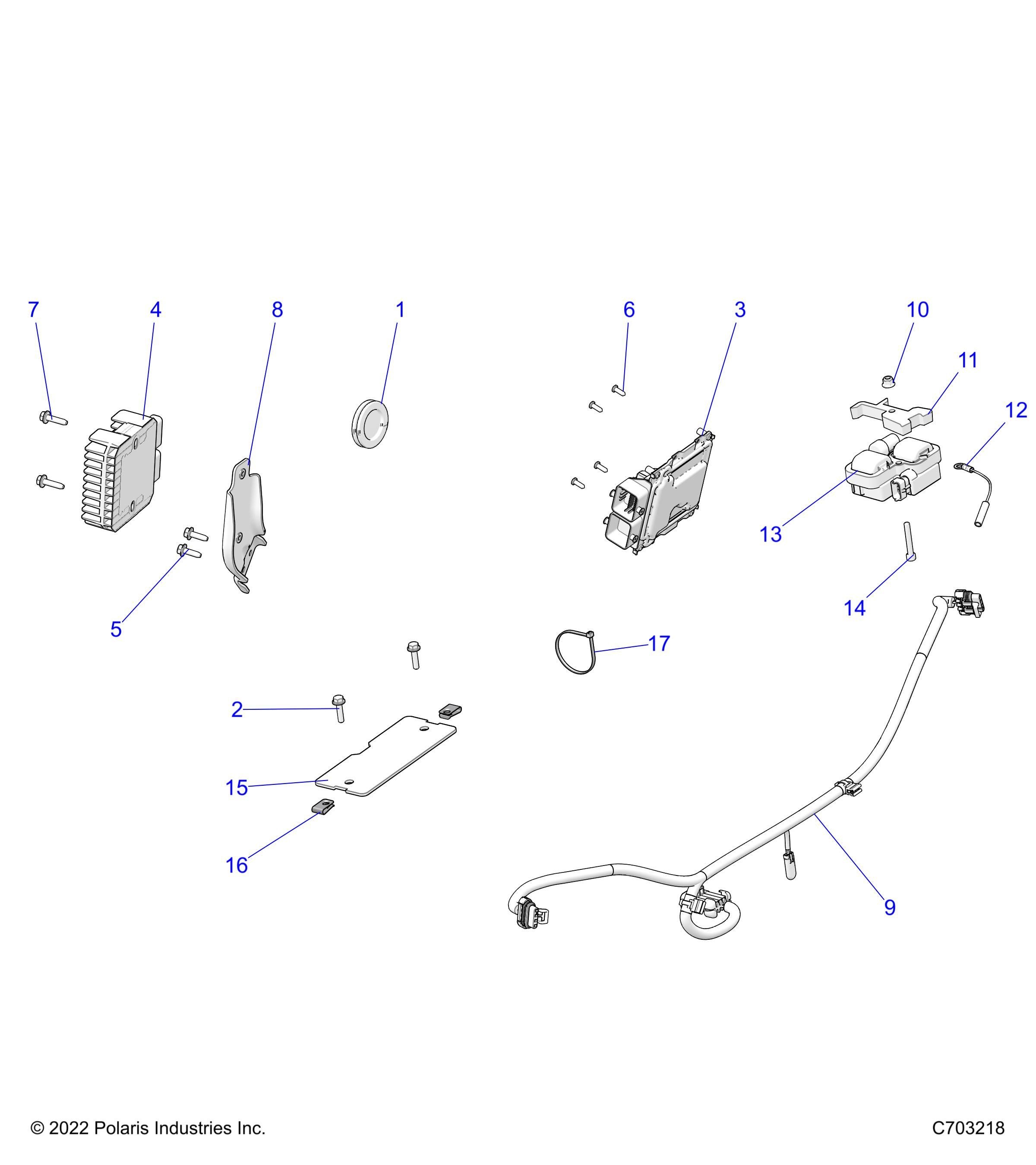 ELECTRIQUE BOBINE REGULATEUR ETC POUR RZR TRAIL S 1000 EPS R02 2023