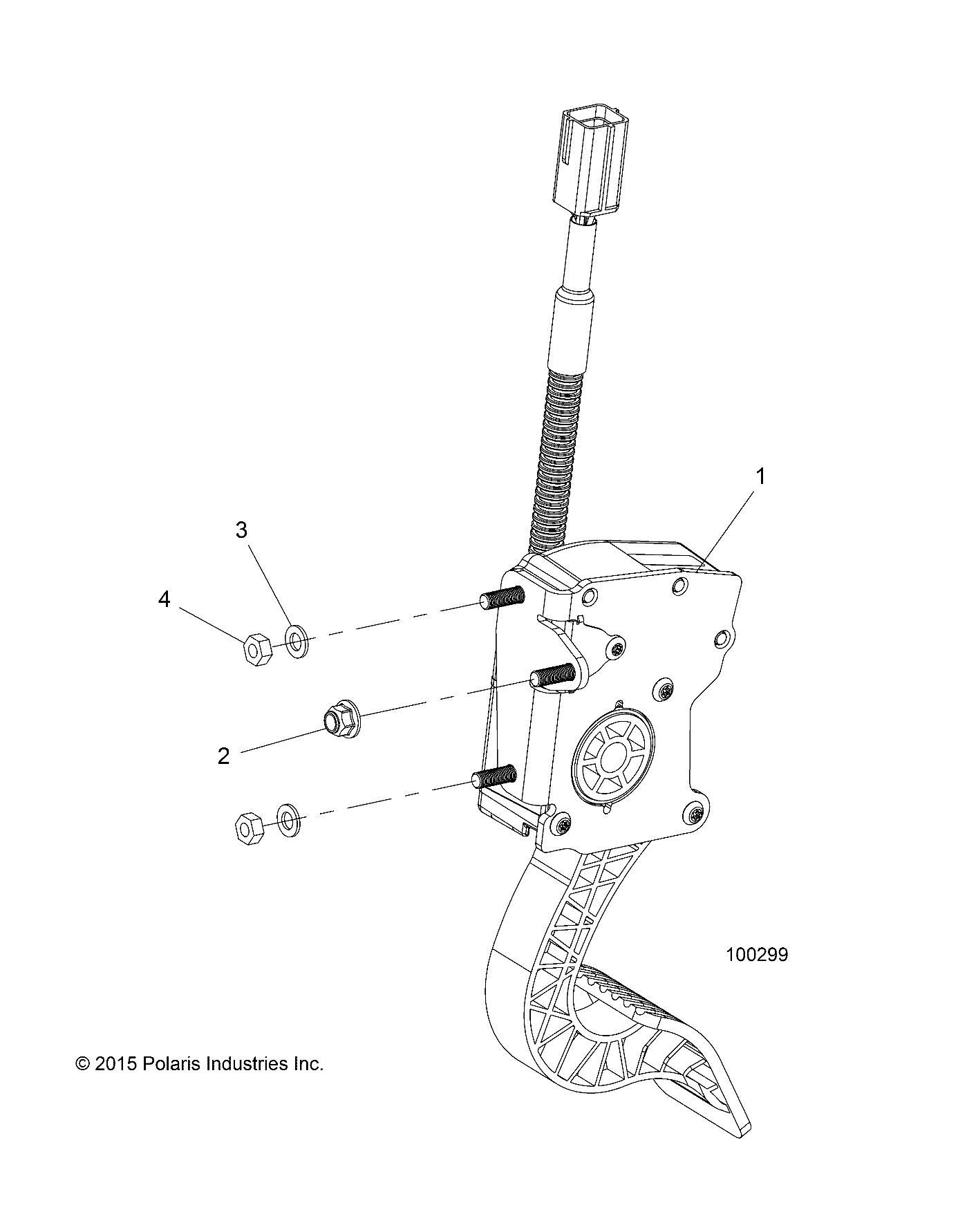 MOTEUR PEDALE DACCELERATEUR POUR ACE 900 EFI EPS 2016