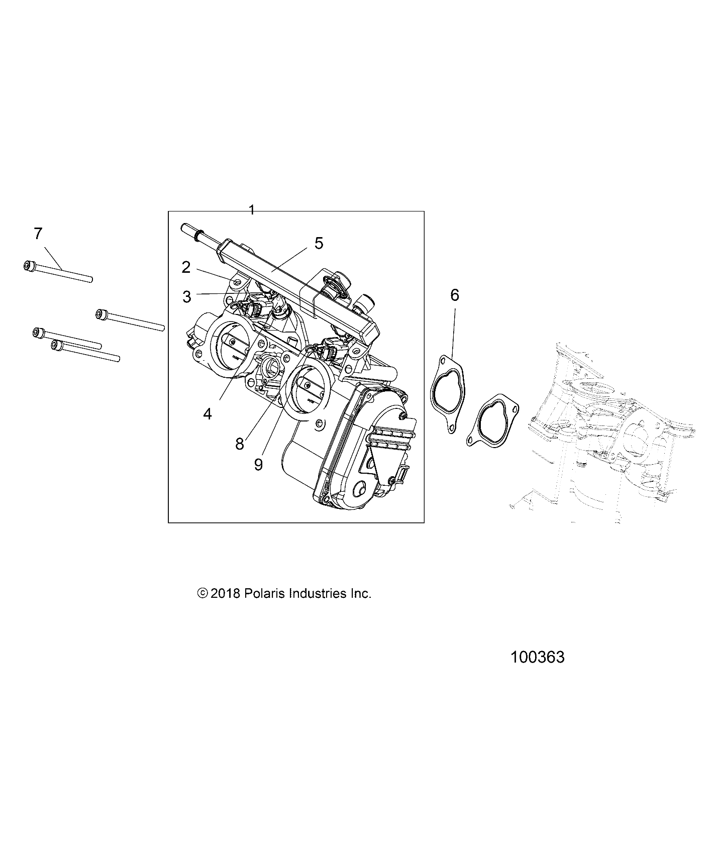 MOTEUR ACCELERATEUR POUR SCRAMBLER 1000 MD 2017