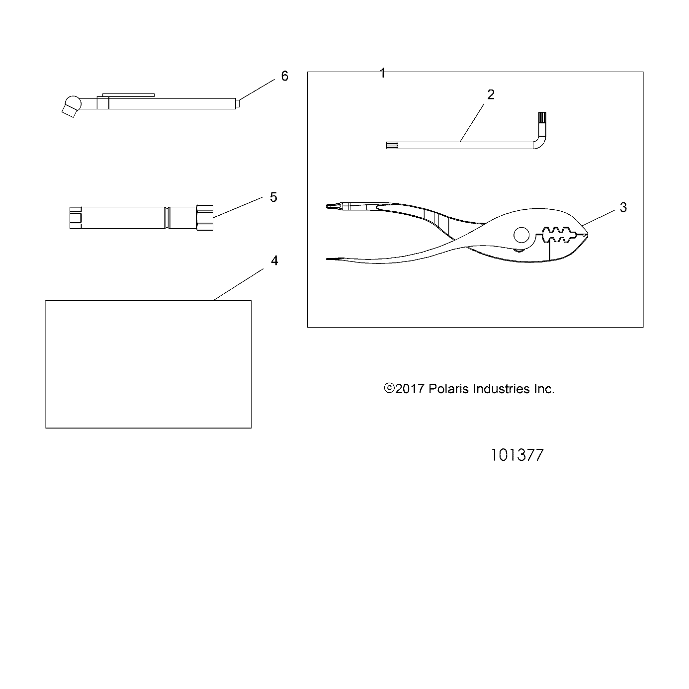 OUTILS KIT OUTILS POUR SPORTSMAN 570 EPS TRACTOR 2019