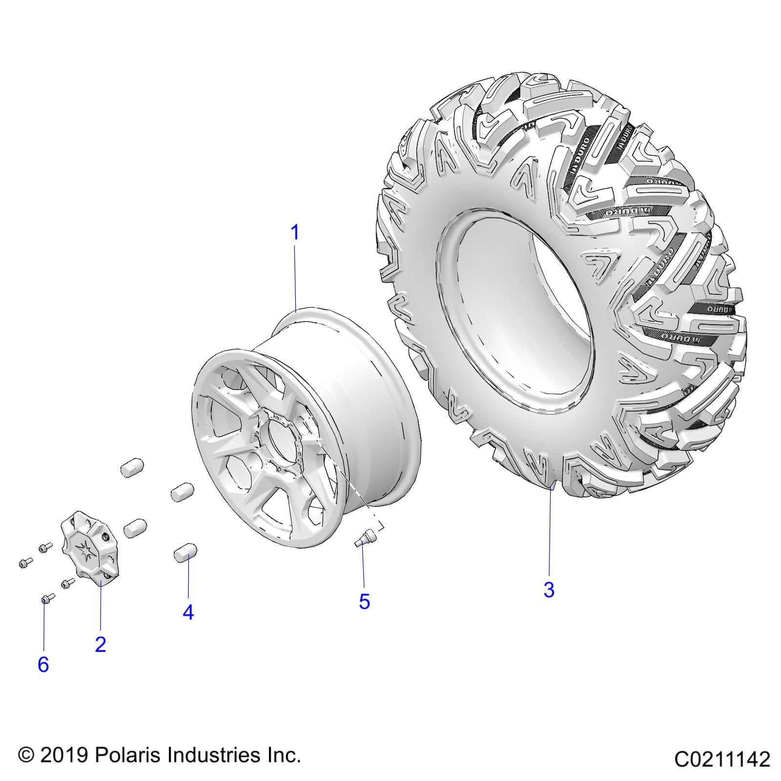 ROUES POUR SCRAMBLER XP 1000 55 2020