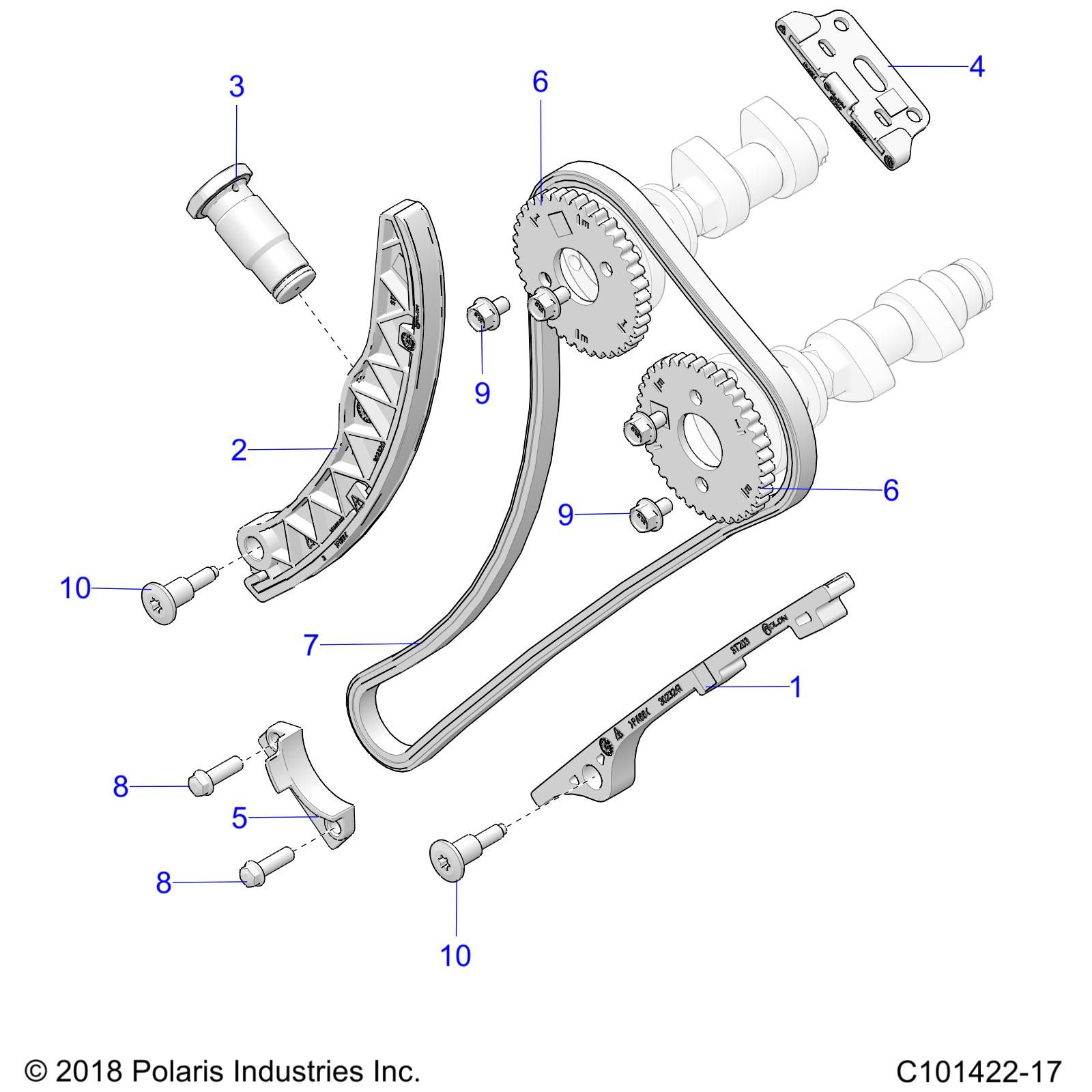 MOTEUR POUR SPORTSMAN 570 EUZUG TRACTOR R01 2023