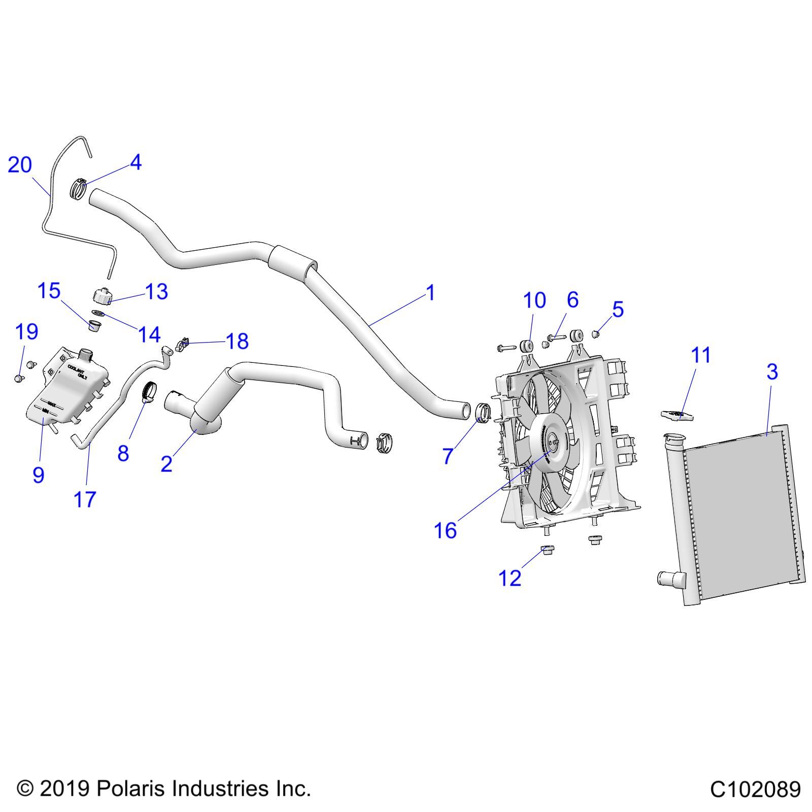 MOTEUR POUR SCRAMBLER 1000 55 EPS 3PC INTL R01 2022