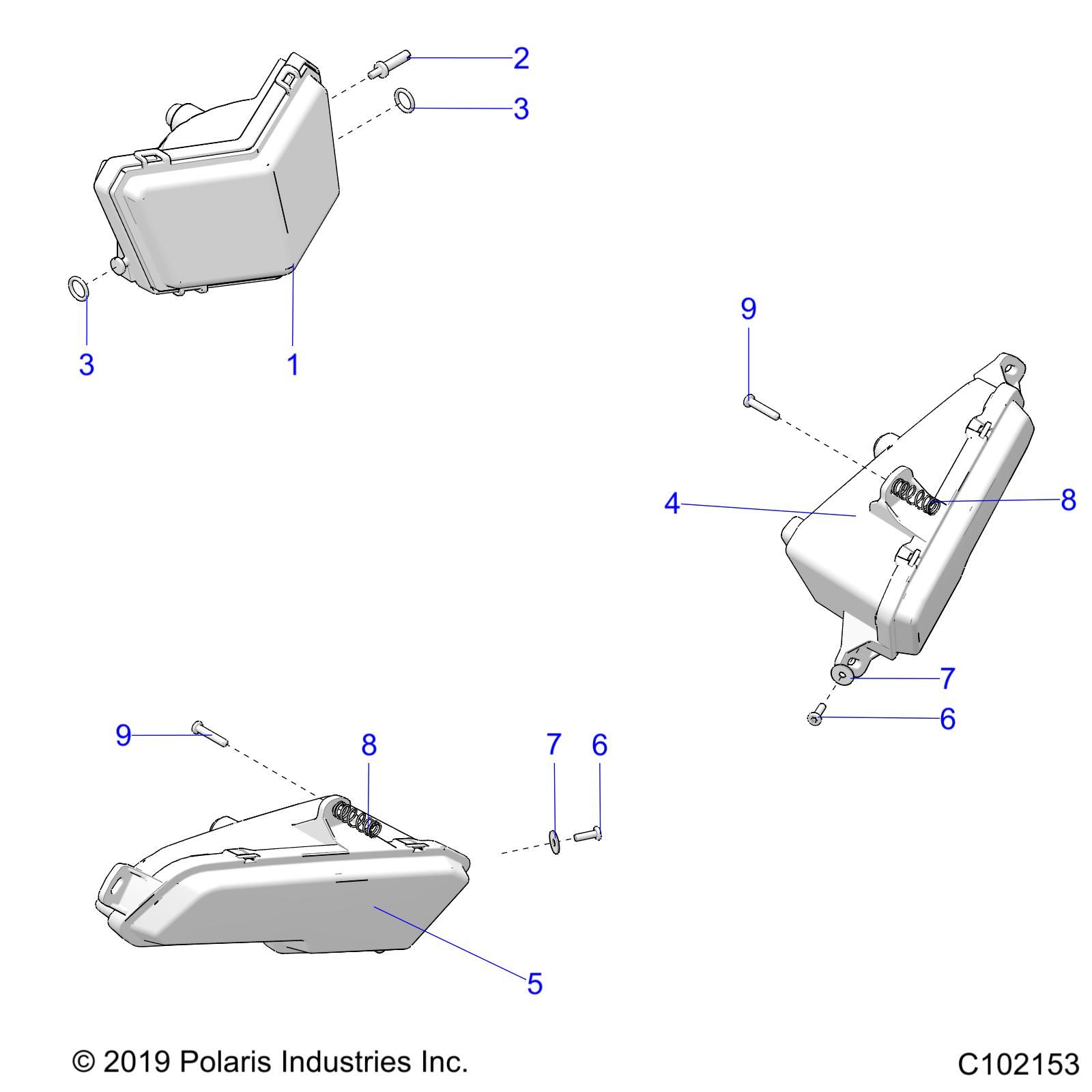 ELECTRIQUE PHARES POUR SPORTSMAN 850 48 TRAIL PACKAGE 2020