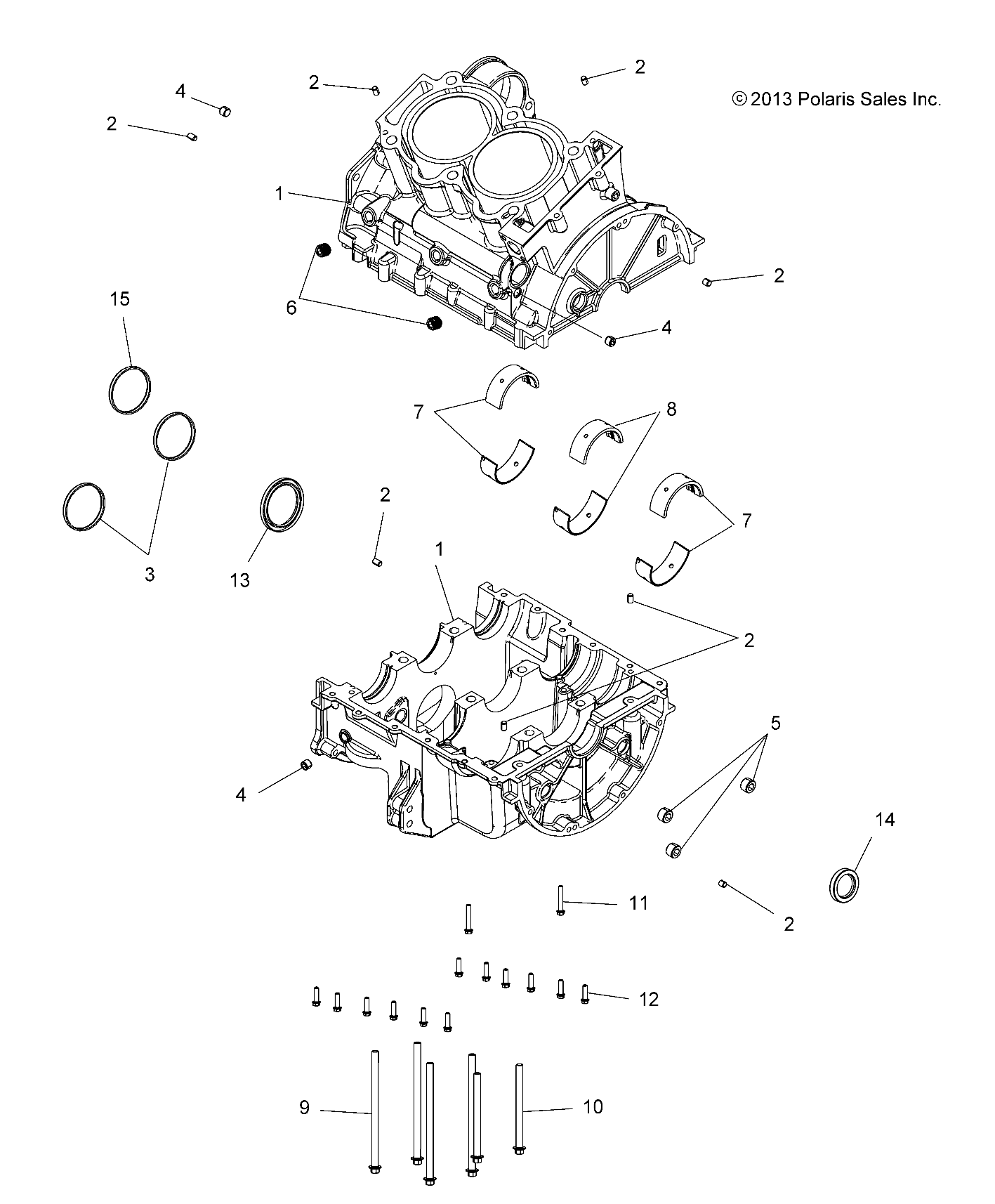MOTEUR CARTER MOTEUR POUR SCRAMBLER XP 1000 2018