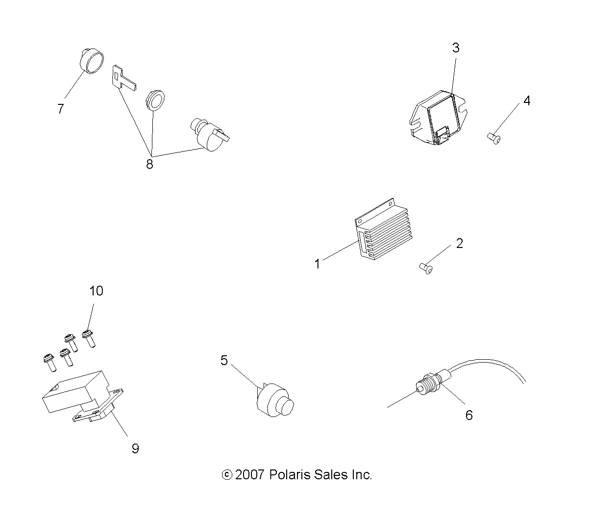 ELECTRIQUE INTERRUPTEURS ET CAPTEURS ET MODULES DE CONTROLES POUR TRAIL BLAZER 330 2008