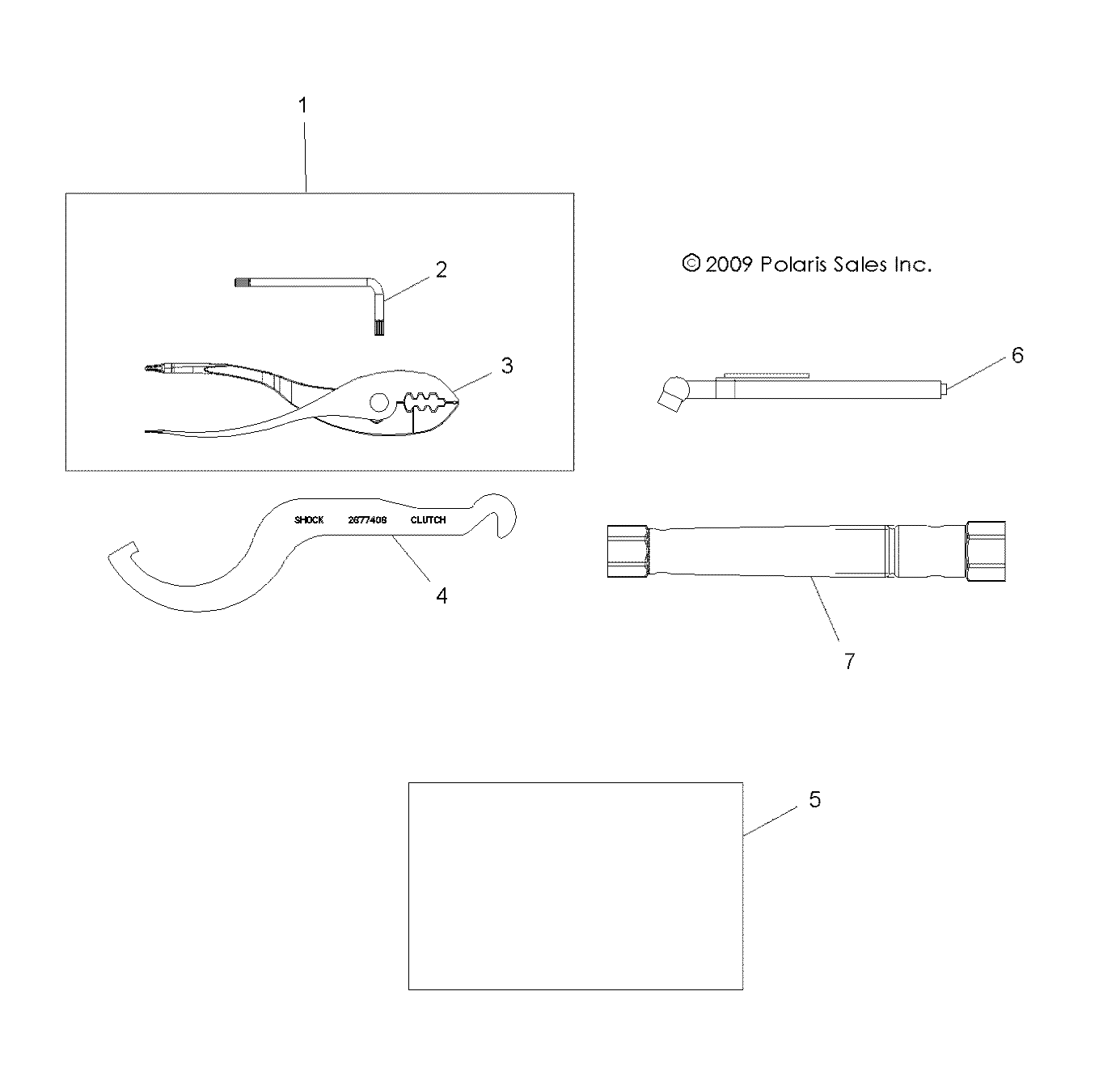 OUTILS KIT OUTILS POUR 850 FOREST EU 2015