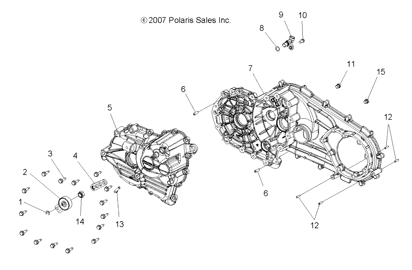 TRANSMISSION BOITE PRINCIPALE POUR HAWKEYE 2X4 2011