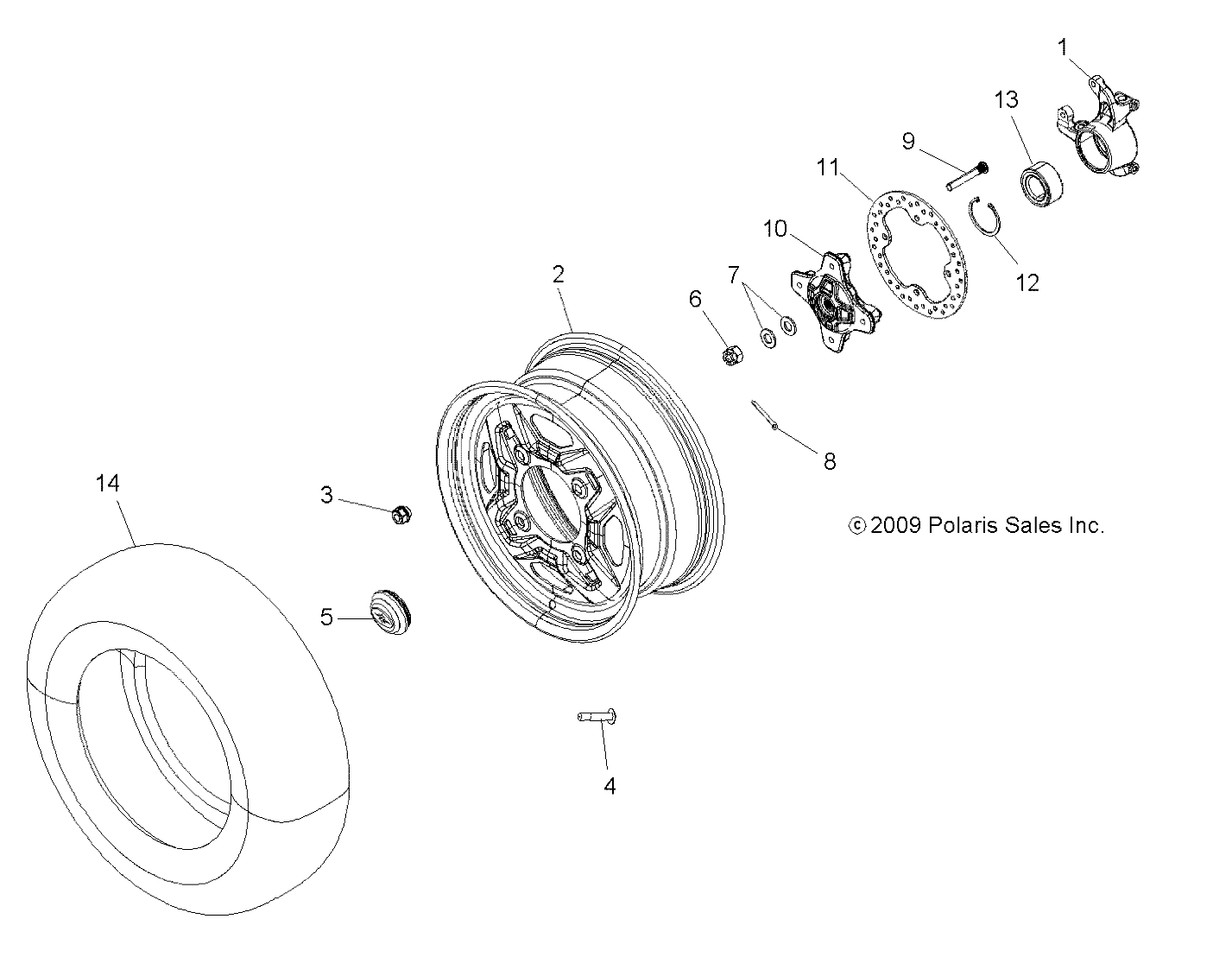 ROUES ROUES ET MOYEUX AVANT POUR SCRAMBLER 850 EU 2015