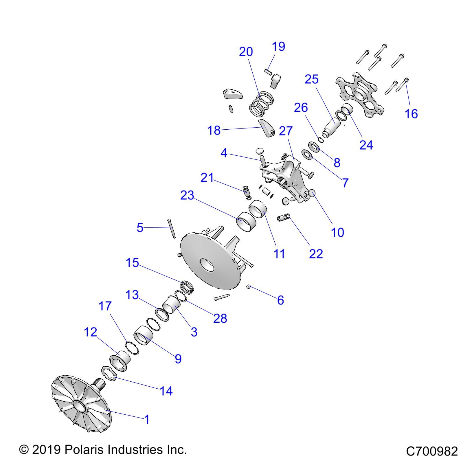 TRANSMISSION EMBRAYAGE PRIMAIRE POUR RANGER 902D EUTRACTOR 2019