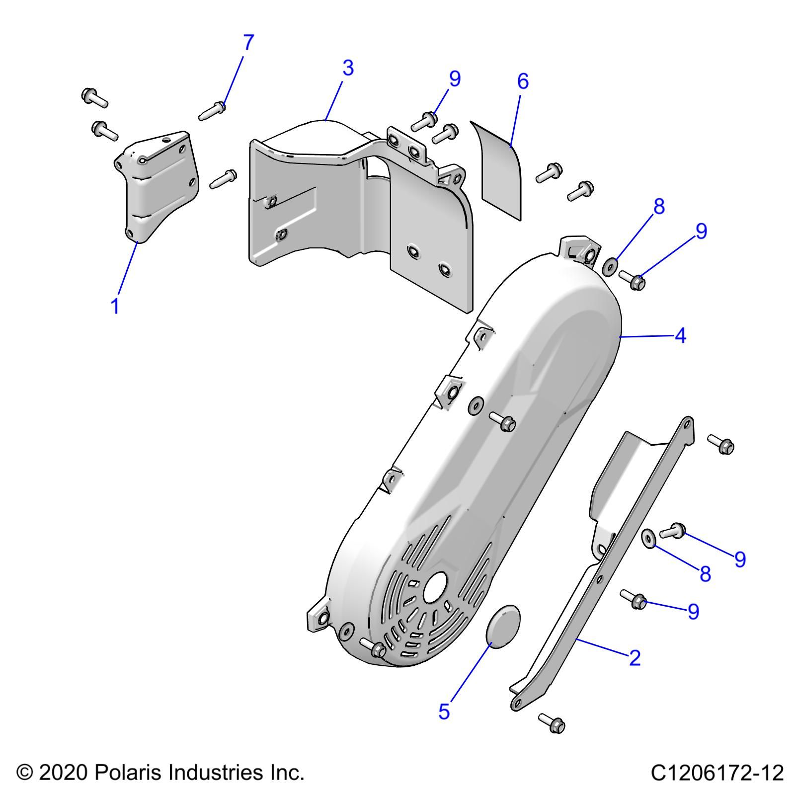 ENGINE SHIELDS POUR RZR PRO R 4 PREMIUM 2024