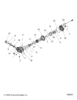 TRANSMISSION POUR RANGER CREW 570 R04 2022