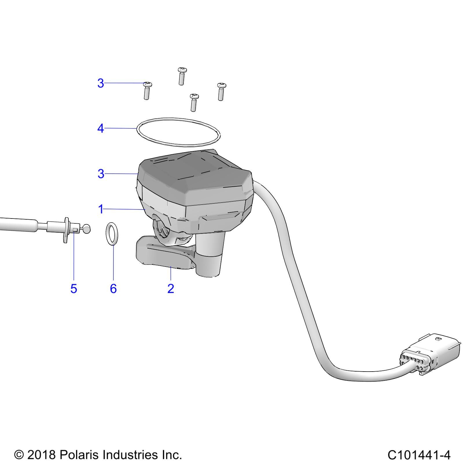 DIRECTION ACCELERATEUR ET CABLE POUR SPORTSMAN 850 SP 48 2019