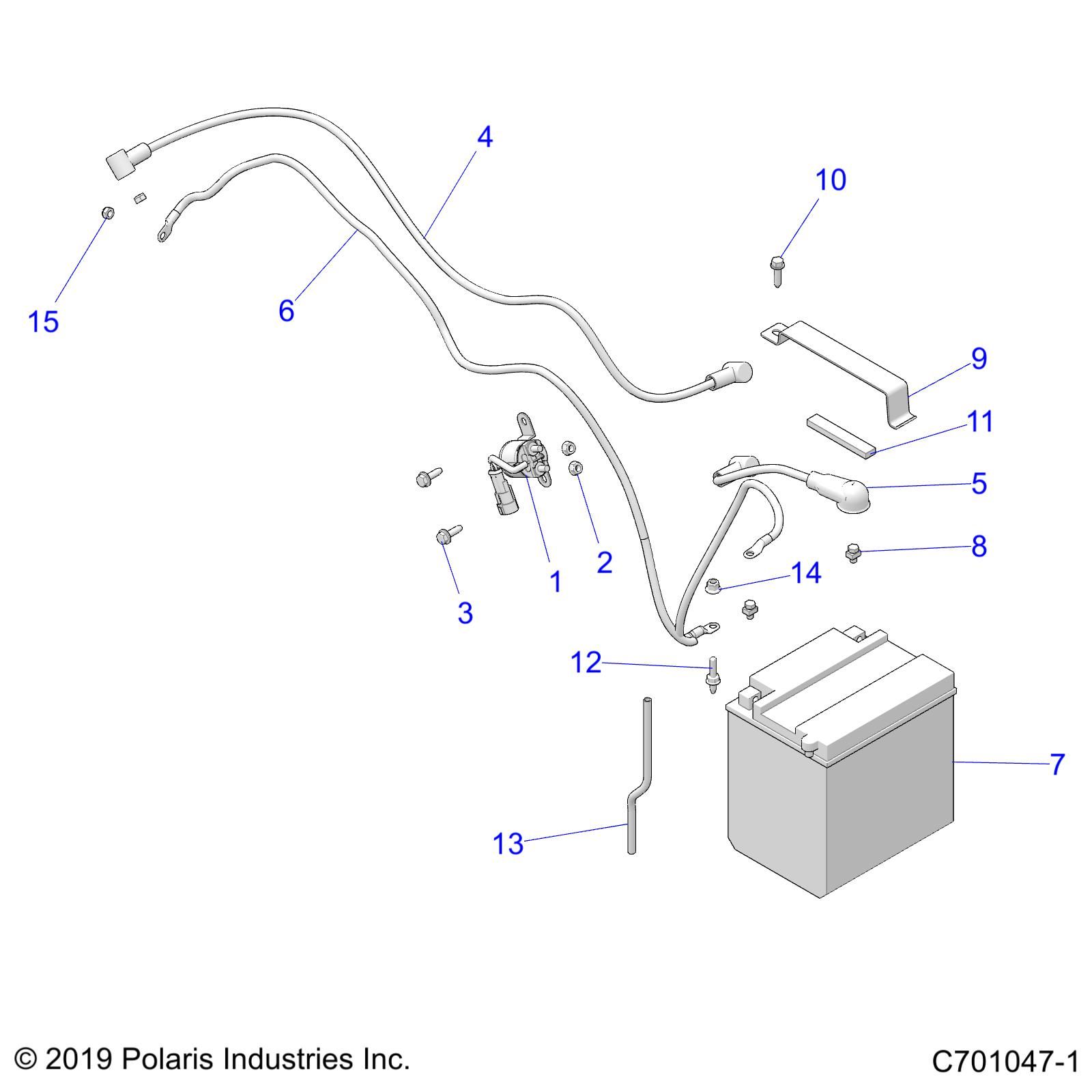 ELECTRIQUE BATTERIE POUR RZR TRAIL 570 2022