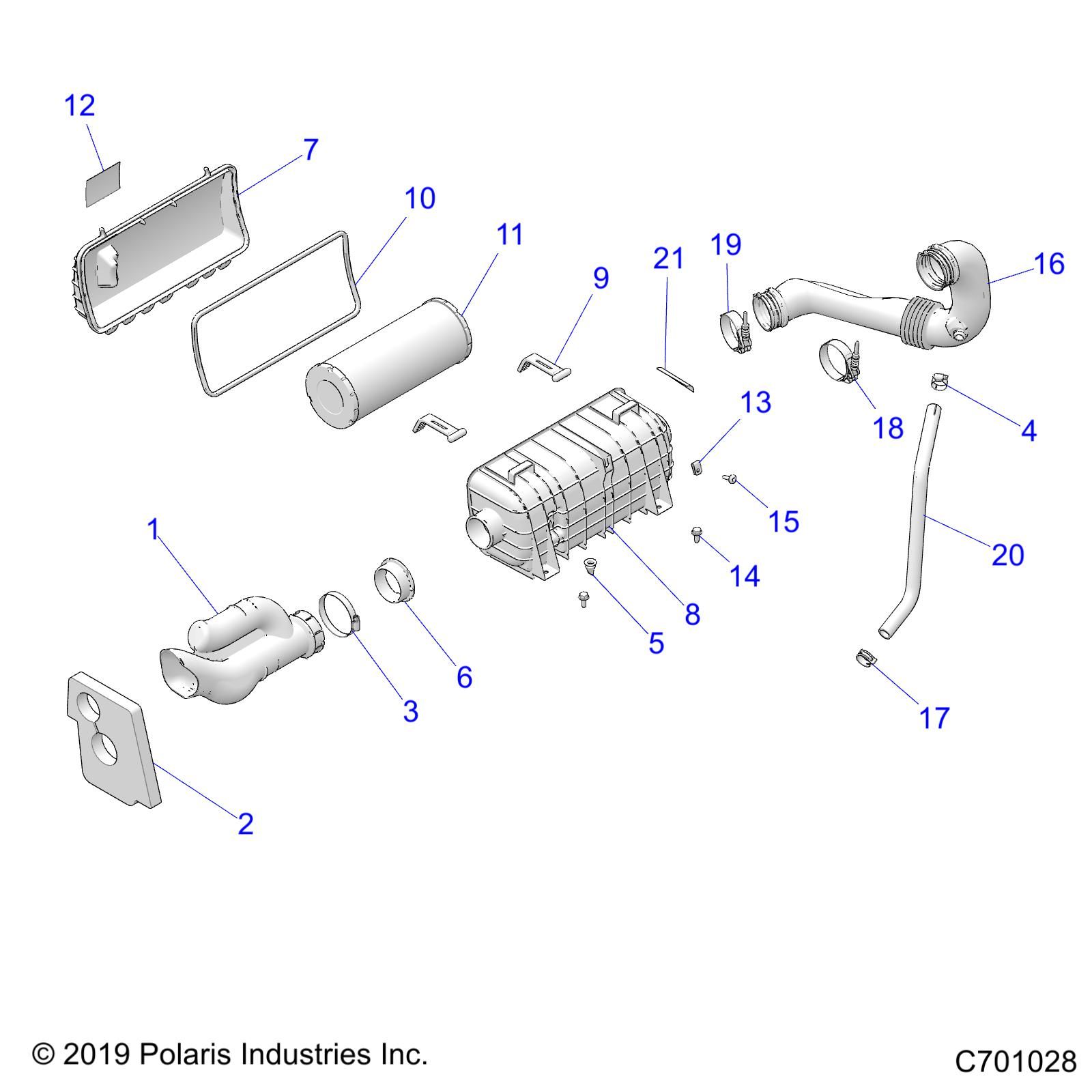 MOTEUR SYSTEME DADMISSION DAIR POUR RZR 900 TRAIL PREMIUM 2022