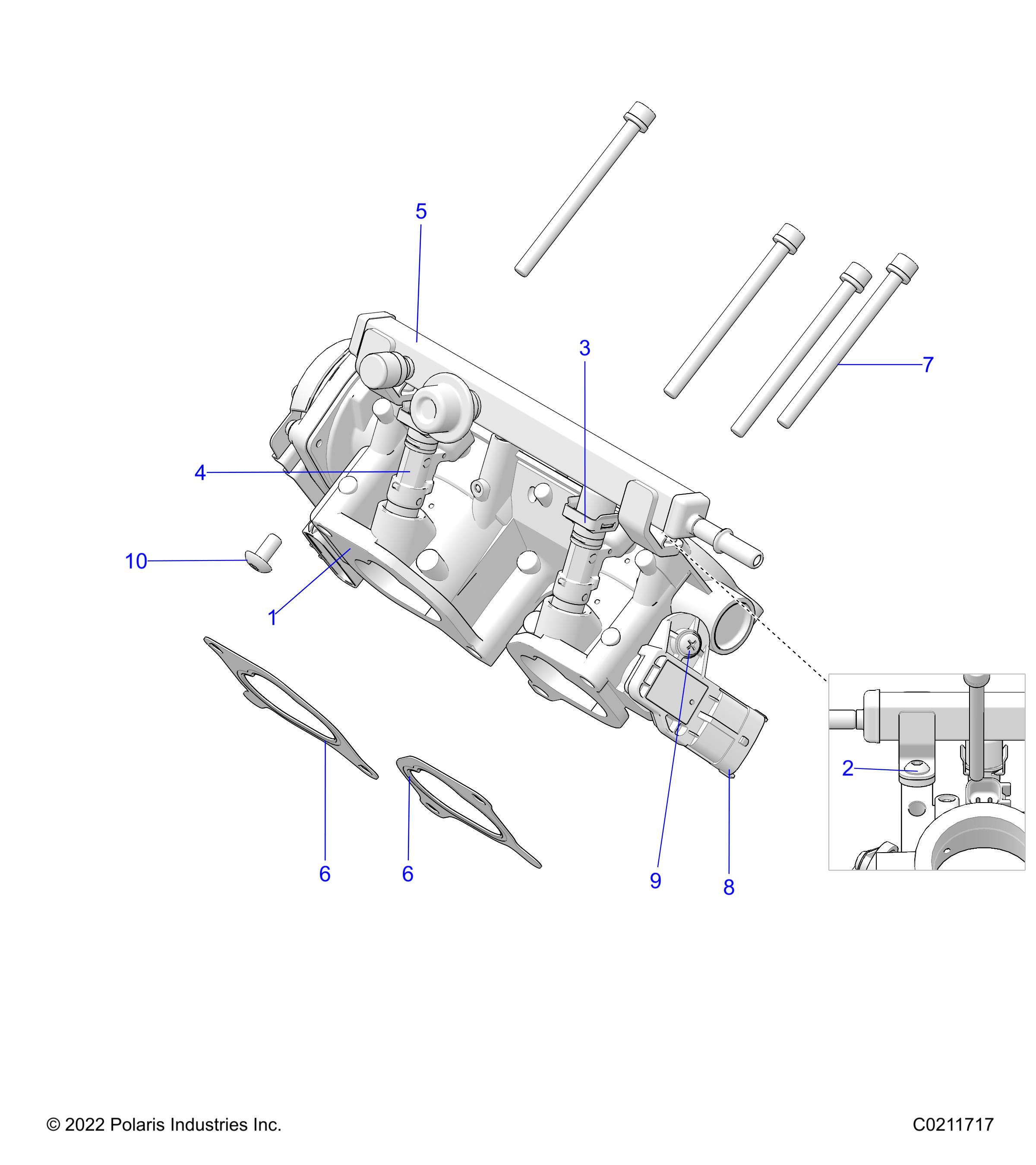 MOTEUR POUR SPORTSMAN XP 1000 55 2025