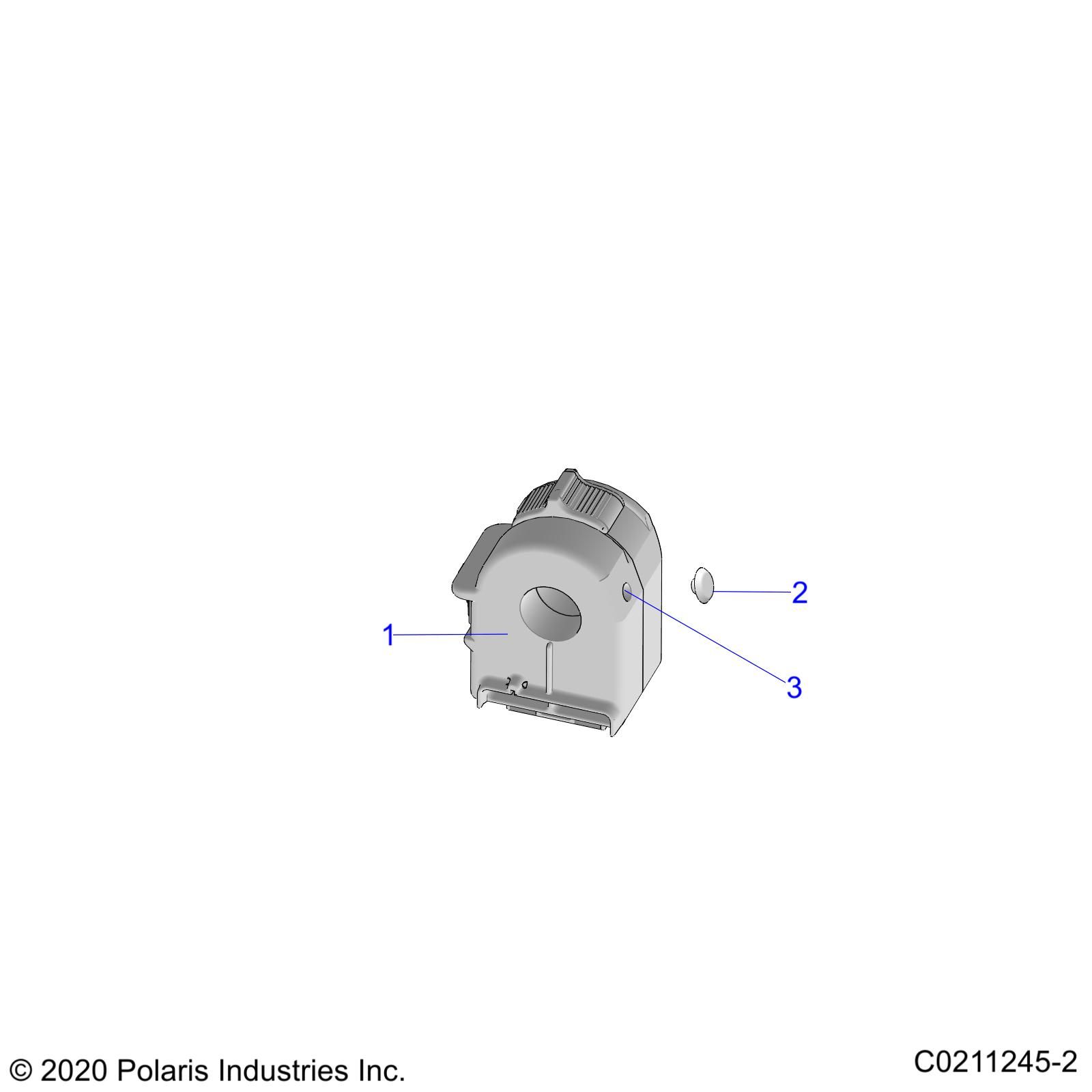 DIRECTION COMMANDESCOMMANDES A MAIN GAUCHE POUR SCRAMBLER XP 1000 55 2020