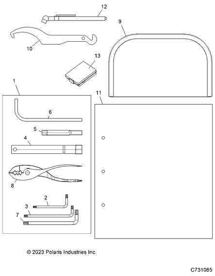 REFERENCES MANUEL DE LUTILISATEUR ET KIT OUTILS POUR RANGER EV FULLSIZE PREMIUM R01 2023