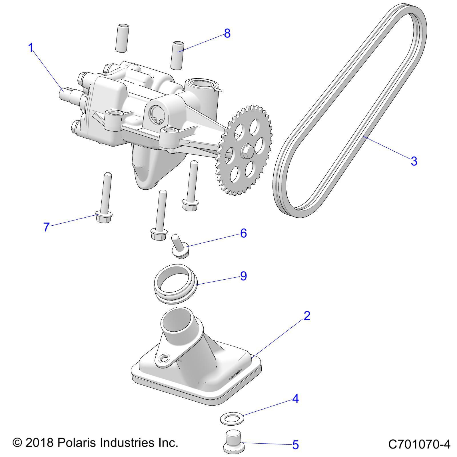 MOTEUR POMPE A HUILE POUR GENERAL 4 1000 RC EDITION 2021