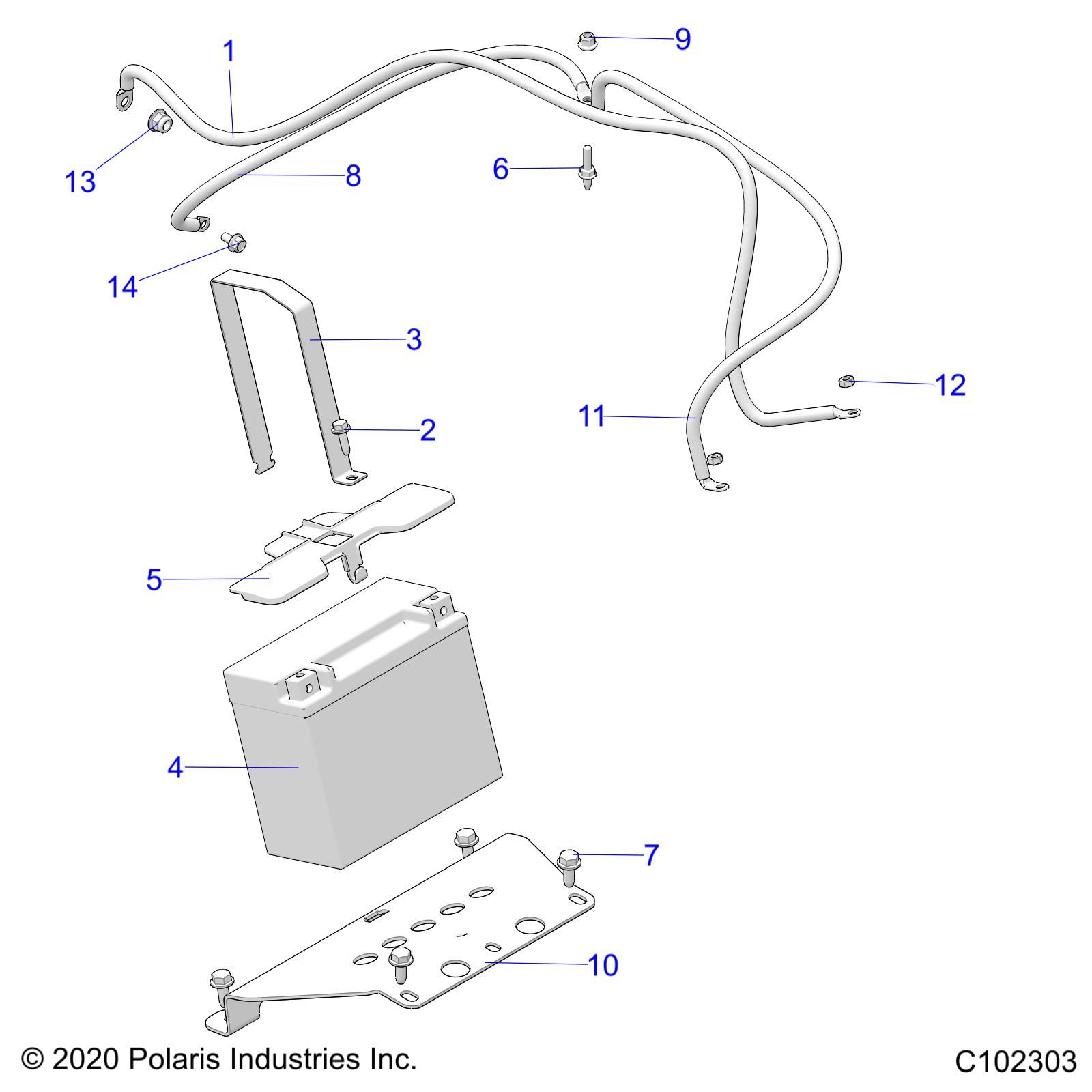 ELECTRIQUE BATTERIE POUR SPORTSMAN XP 1000 HIGH LIFTER 2022