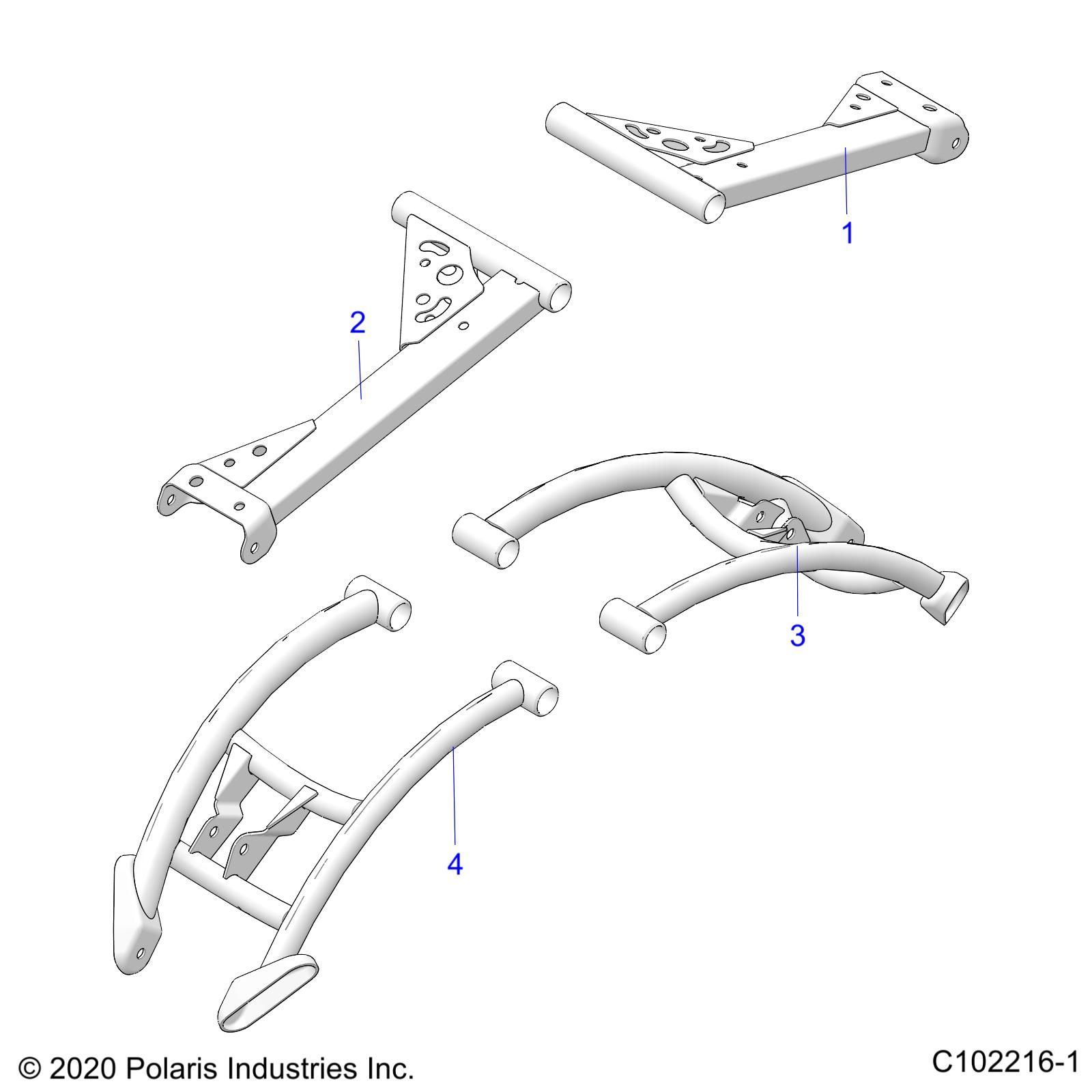 SUSPENSION REAR CONTROL ARMS POUR SPORTSMAN XP 1000 HIGH LIFTER R01 2023