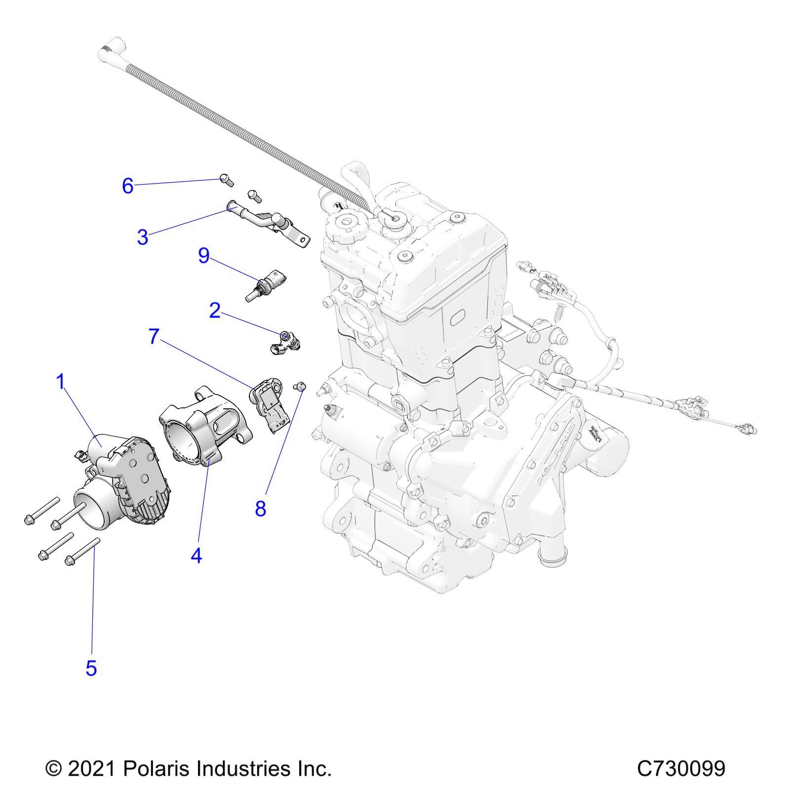 MOTEUR CARBURATEUR POUR RANGER 570 R02 2022