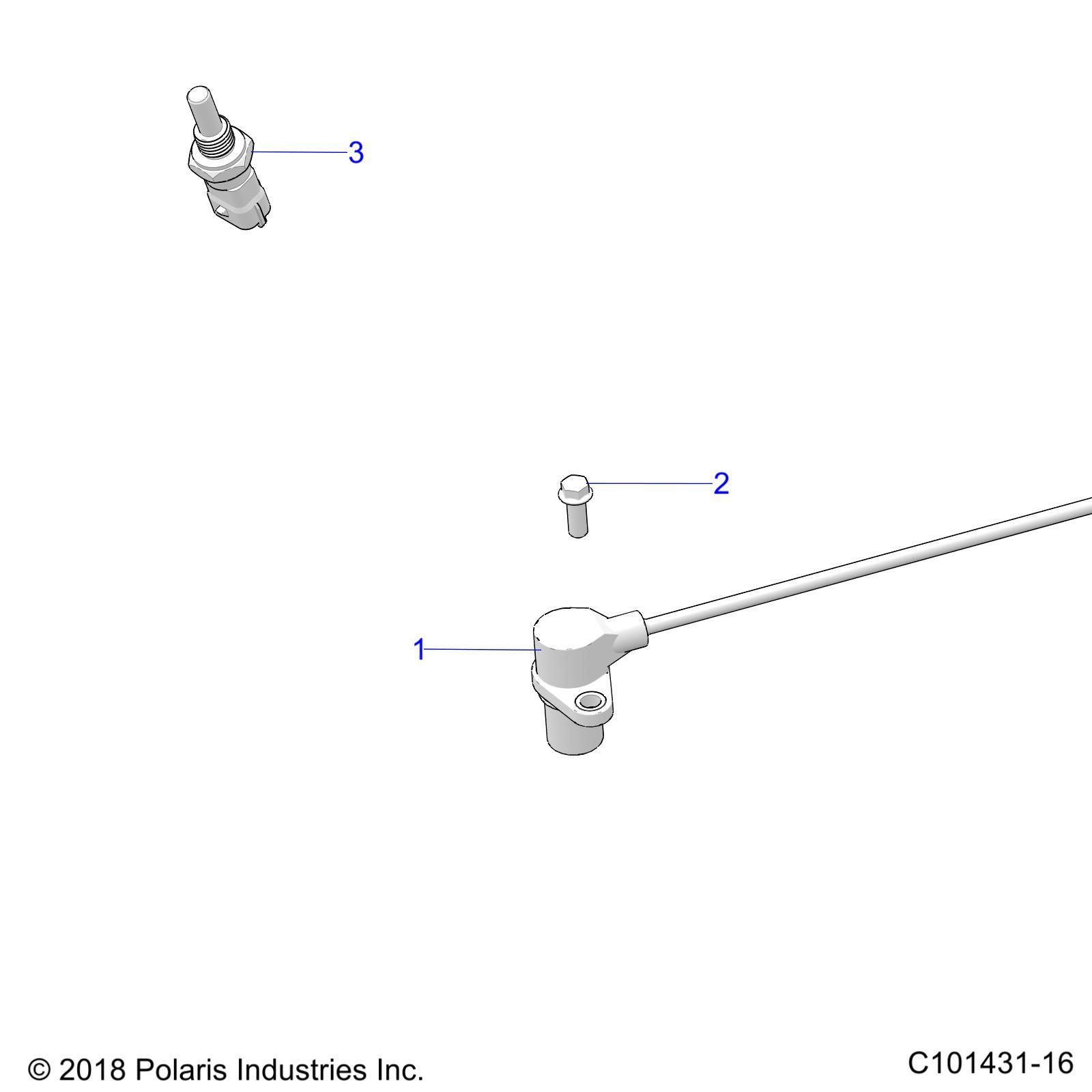 ENGINE SENSORS POUR SCRAMBLER 1000 55 EPS 3PC 2022
