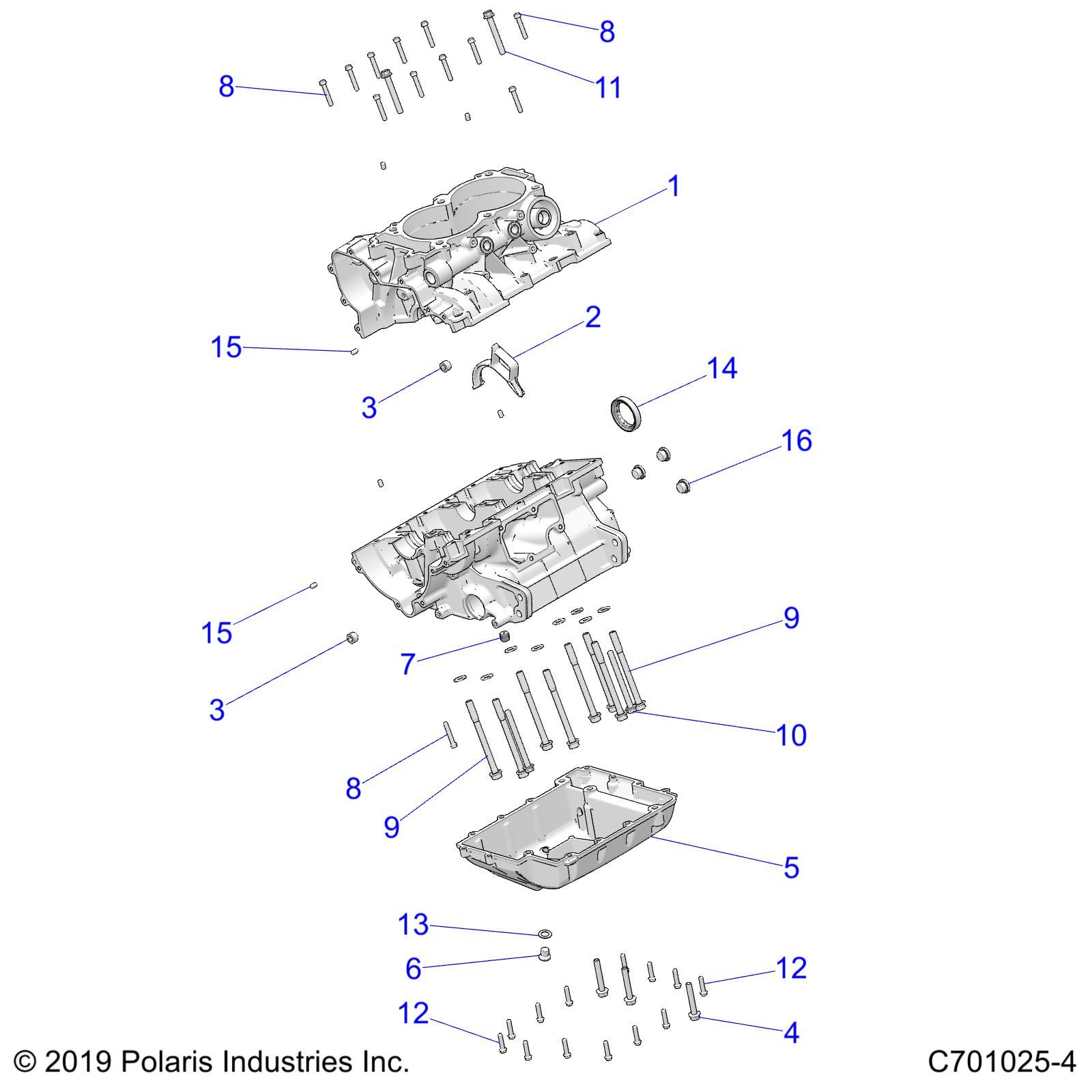 MOTEUR CARTER MOTEUR POUR RZR 900 TRAIL 2022
