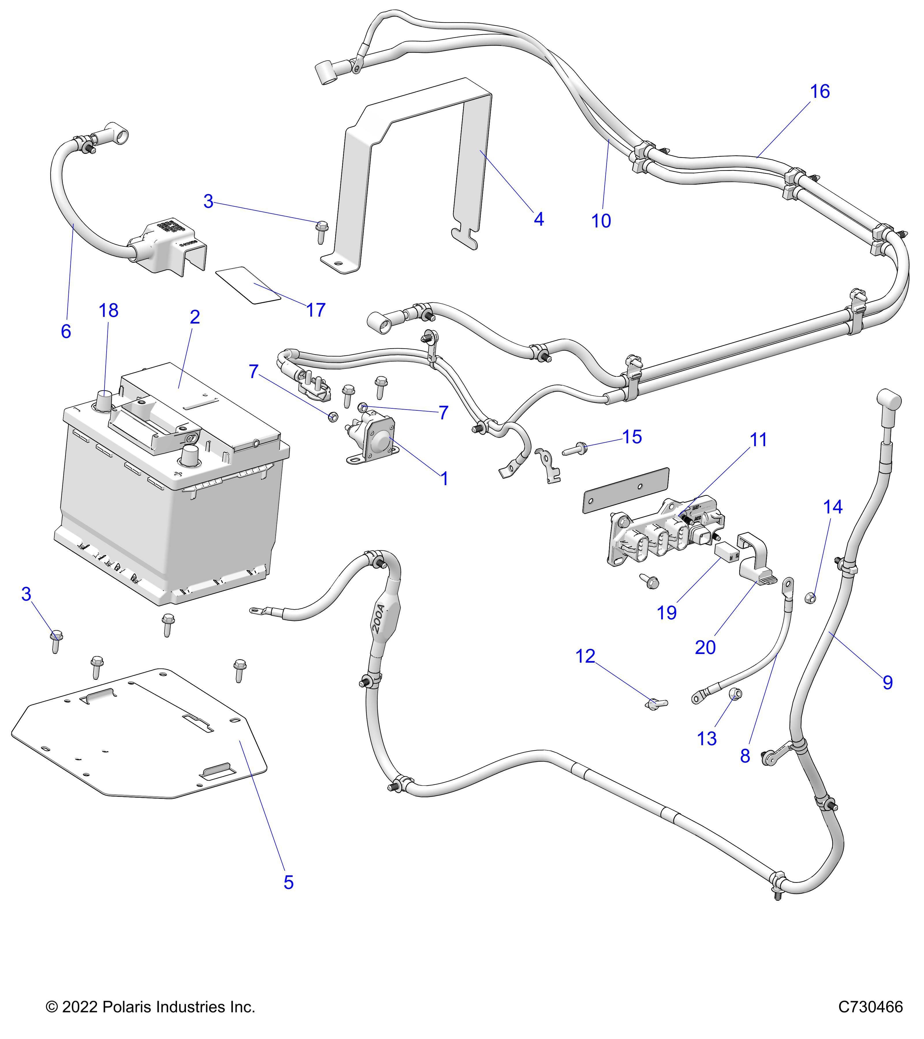 ELECTRIQUE POUR RANGER 570 CREW R02 2023