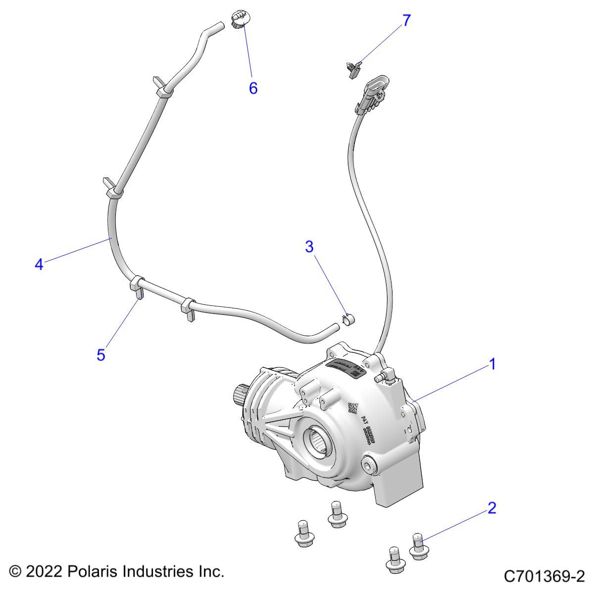 TRANSMISSION MONTAGE BOITE AVANT POUR RANGER 902D ISRL TRACTOR 2022