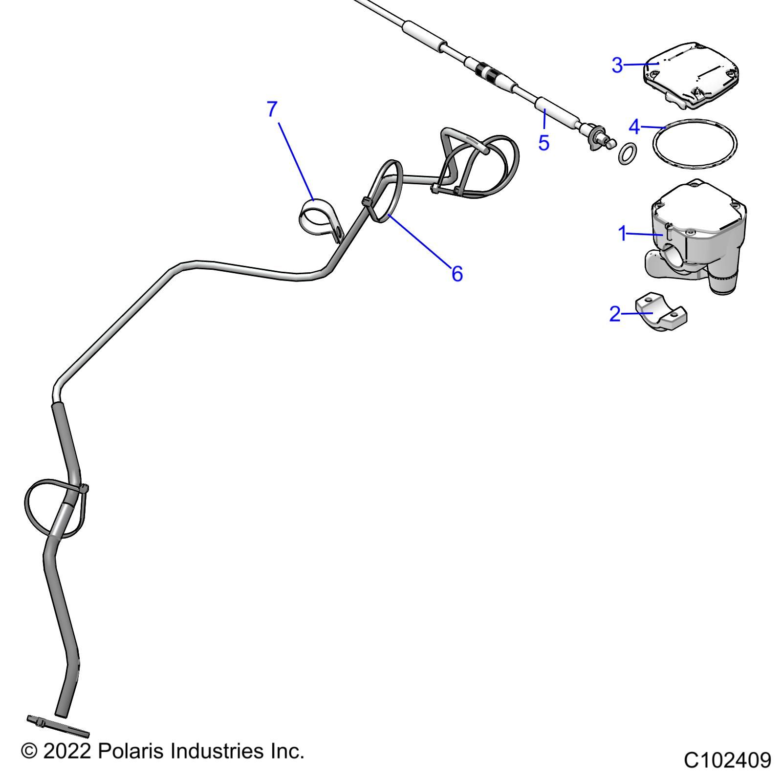 DIRECTION POUR SPORTSMAN 450 HO EPS 50S R02 2023