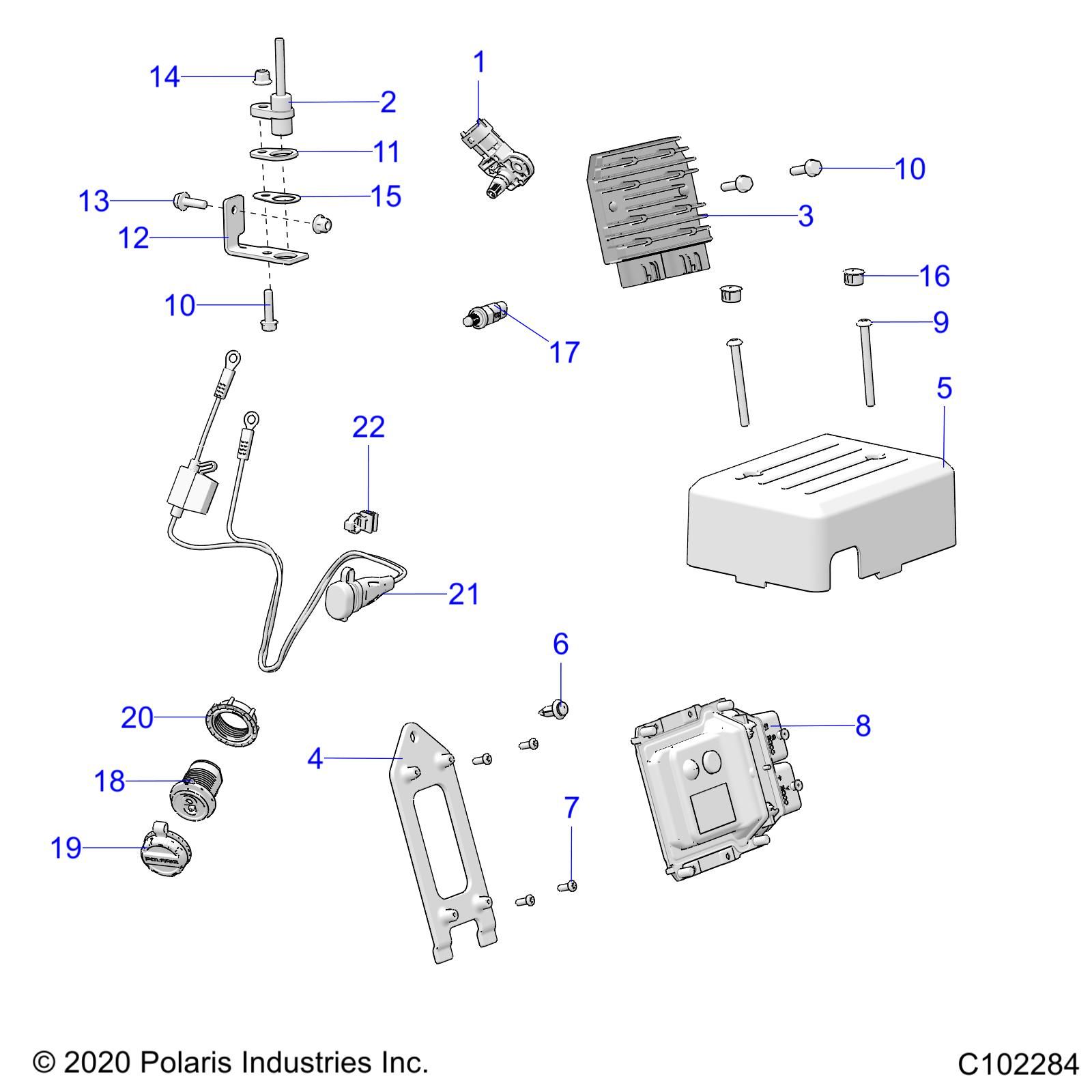 ELECTRIQUE POUR ATV RANGER 150 EFI R01 2023