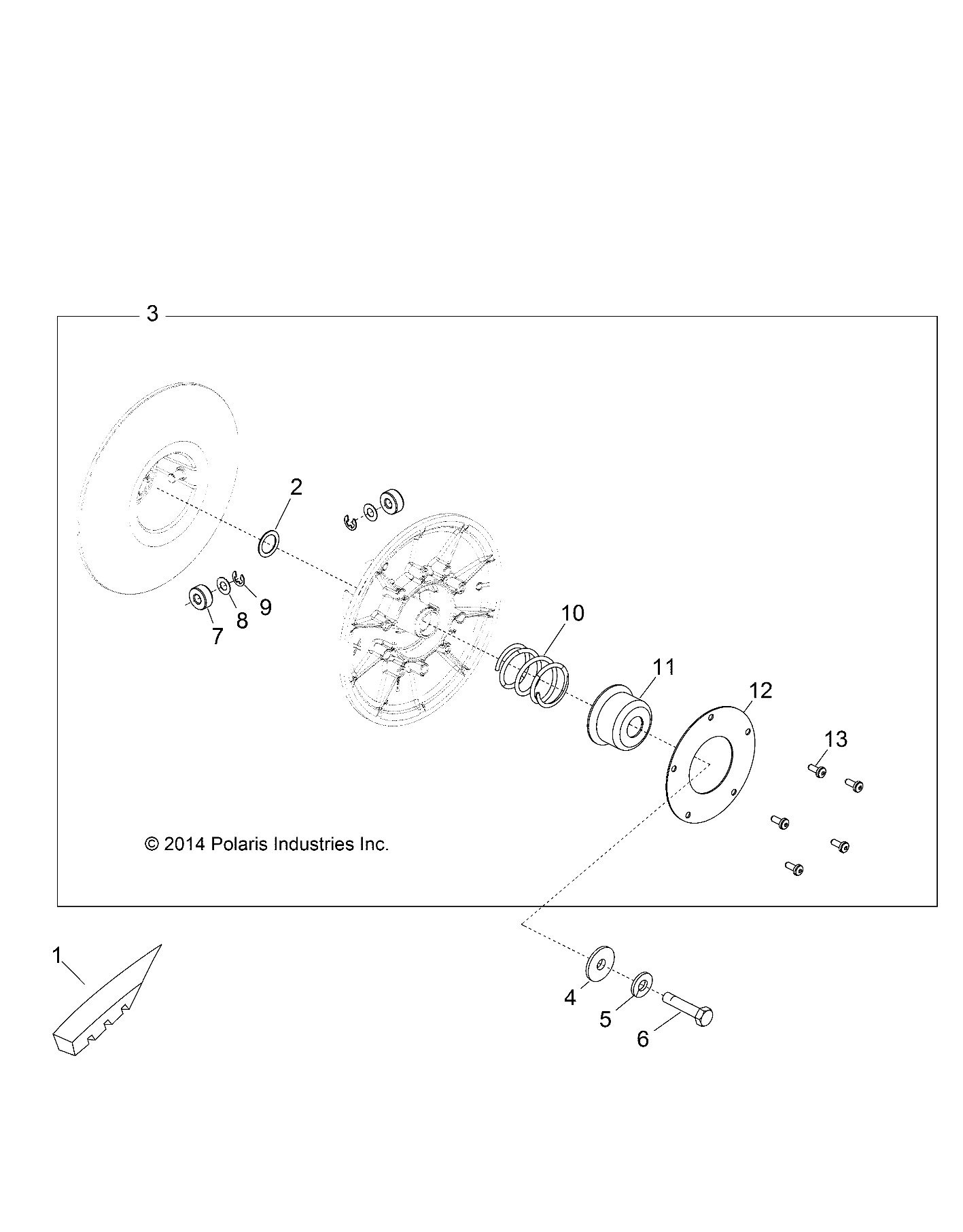 TRANSMISSION EMBRAYAGE SECONDAIRE POUR RANGER 4X4 900D HIPPO MPS 2014