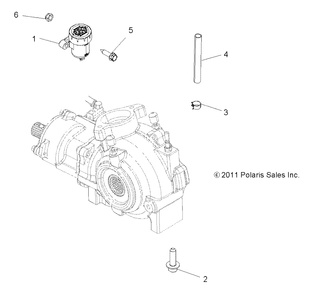 TRANSMISSION MONTAGE BOITE DE VITESSE AVANT POUR SPORTSMAN 850 WV 2014
