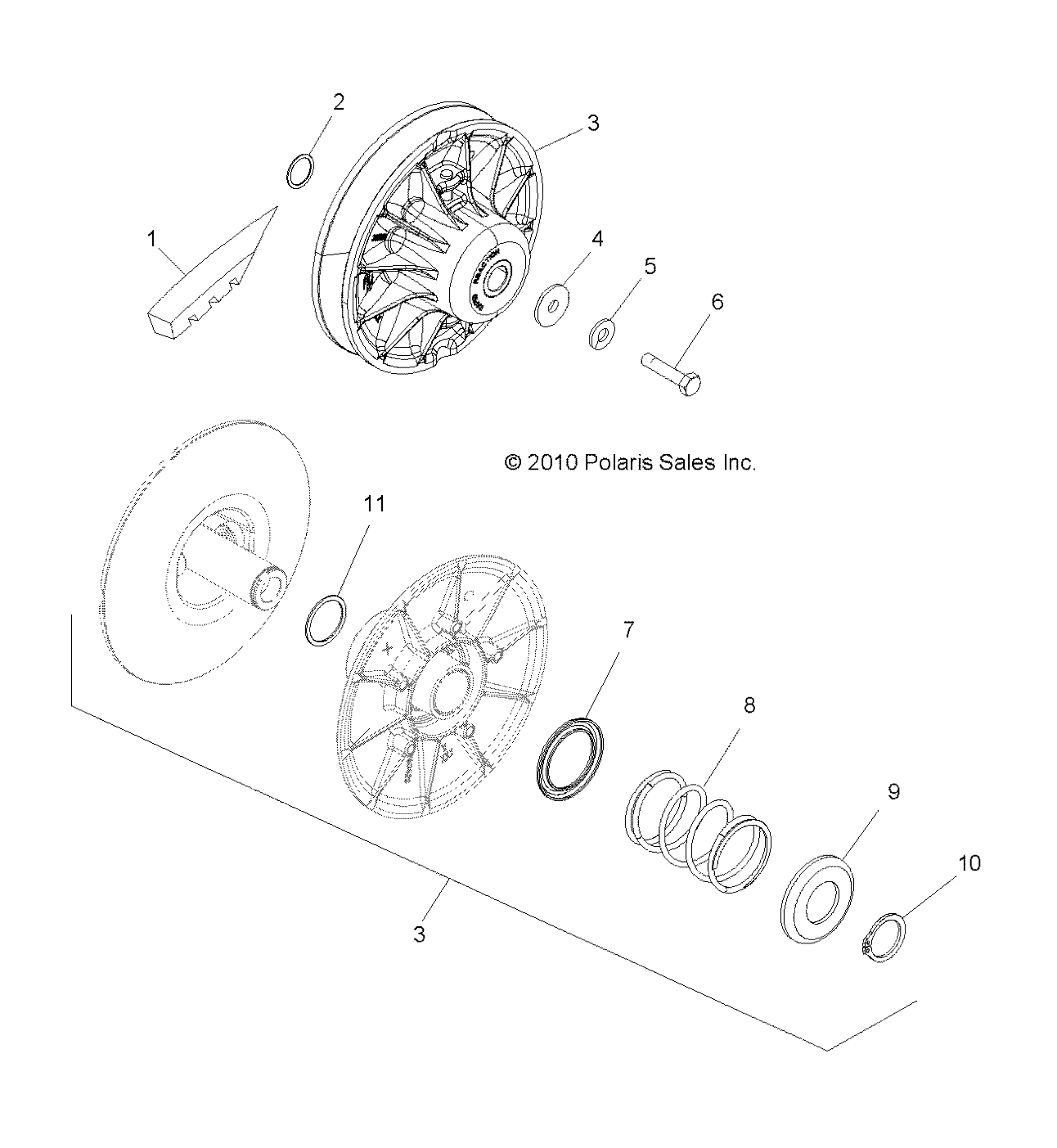 TRANSMISSION EMBRAYAGE SECONDAIRE POUR RANGER 4X4 900 D 2011