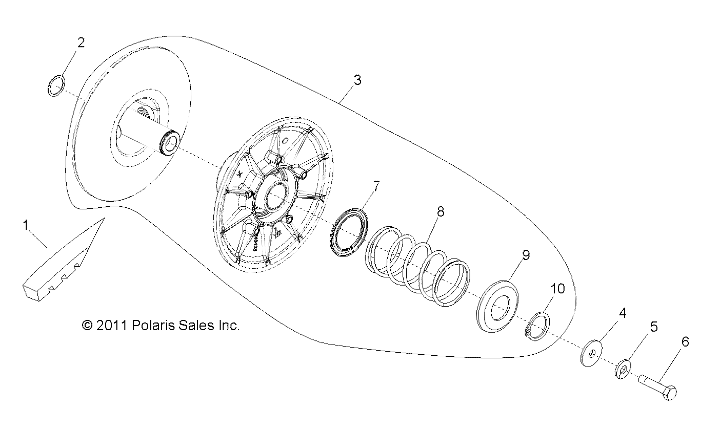 TRANSMISSION EMBRAYAGE SECONDAIRE POUR RANGER 4X4 900 DIESEL CREW 2012