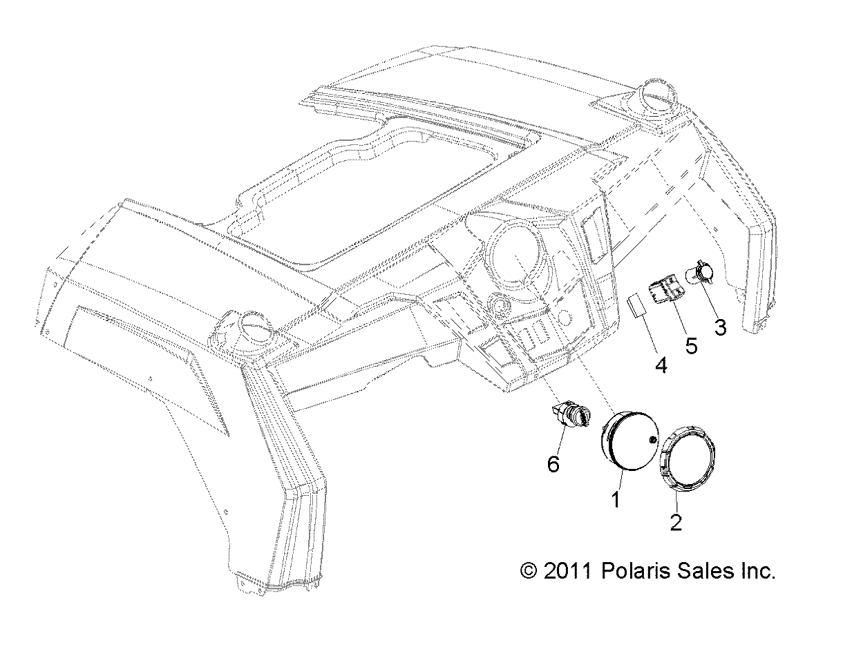 ELECTRIQUE INSTRUMENTS DU TABLEAU DE BORDS ET CONTROLEURS POUR RZR 570 2019