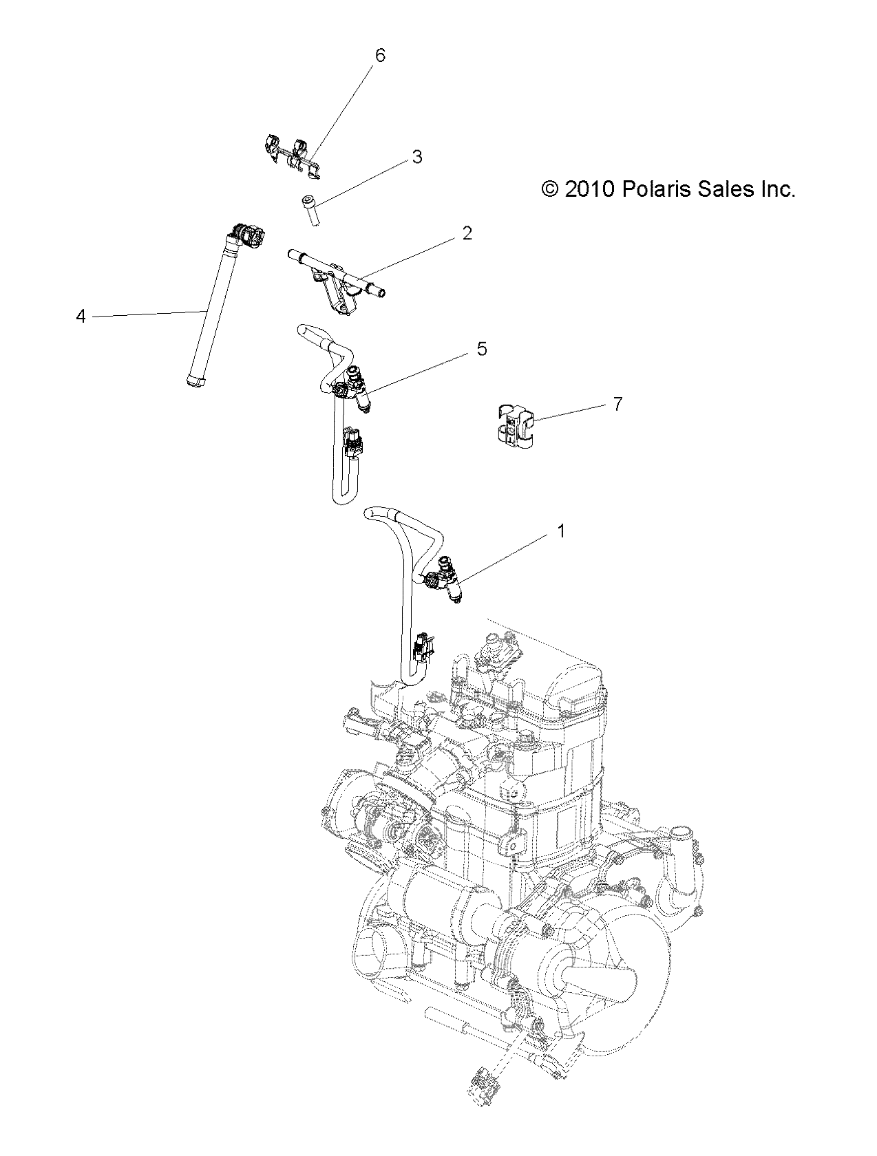 MOTEUR INJECTEUR DE CARBURANT POUR R13WH76AGARKG R13WH7EAHEAI RANGER 800 CREW 2013